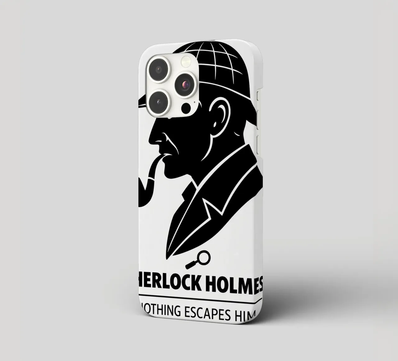 Sherlock Holmes Print cover iphone da MoviesArt