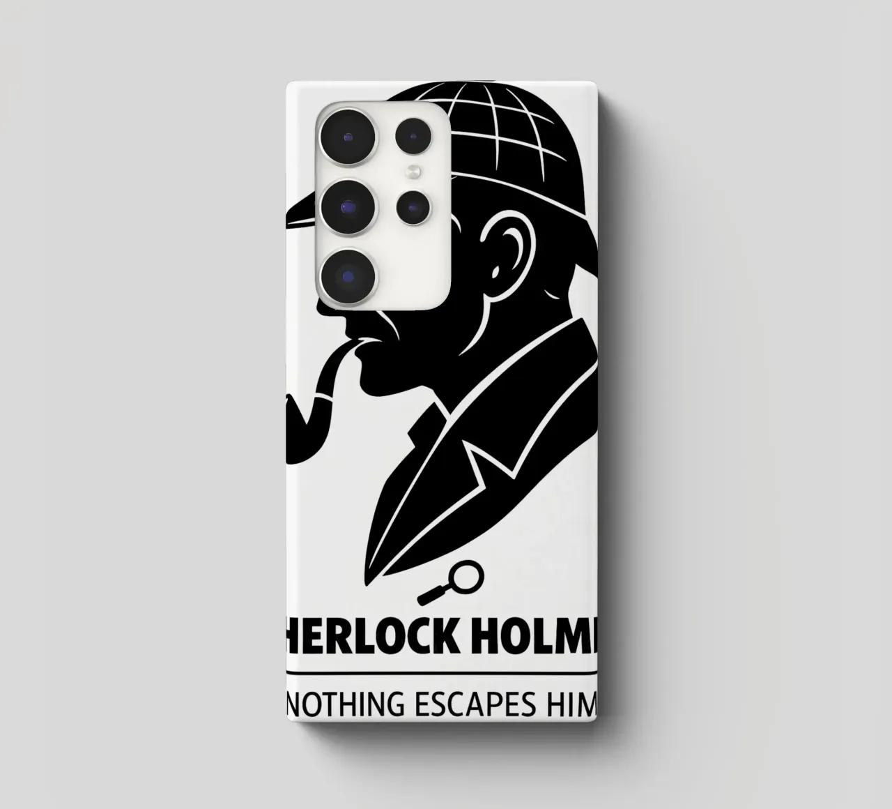 Sherlock Holmes Print cover samsung da MoviesArt