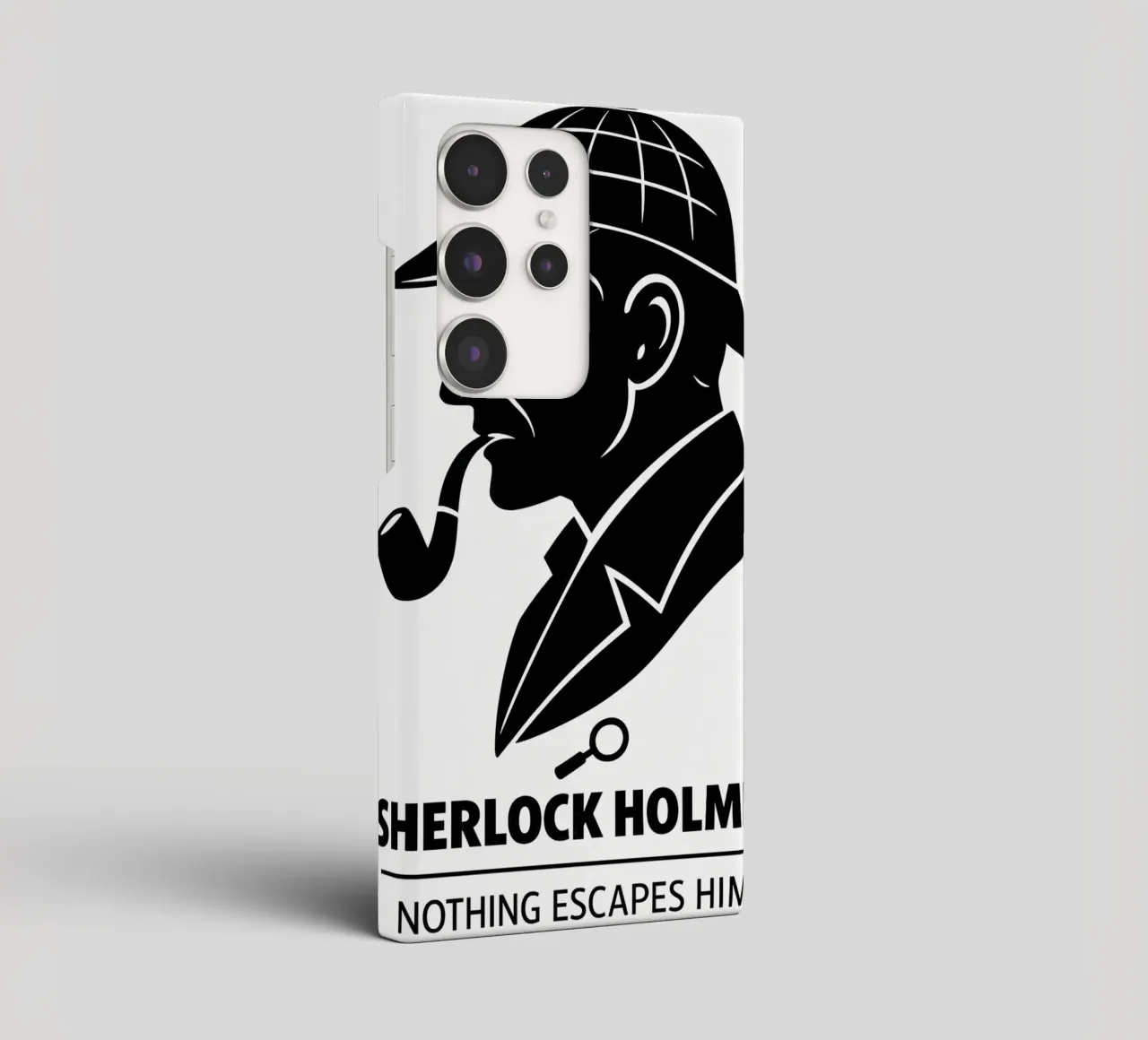 Sherlock Holmes Print cover samsung da MoviesArt