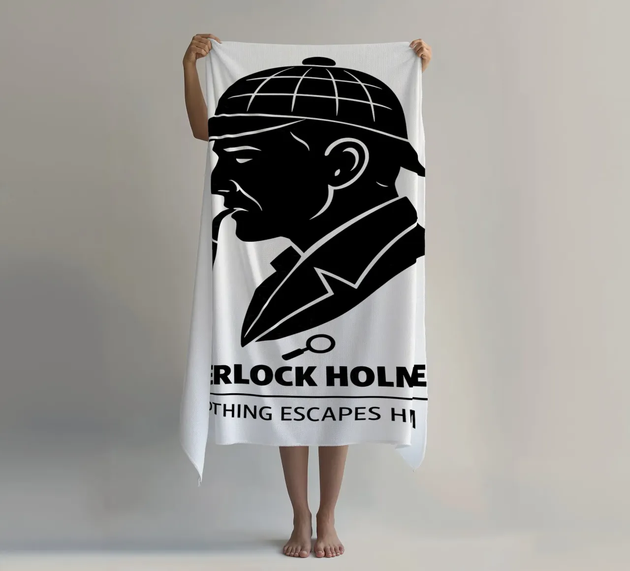 Sherlock Holmes Print telo mare da MoviesArt