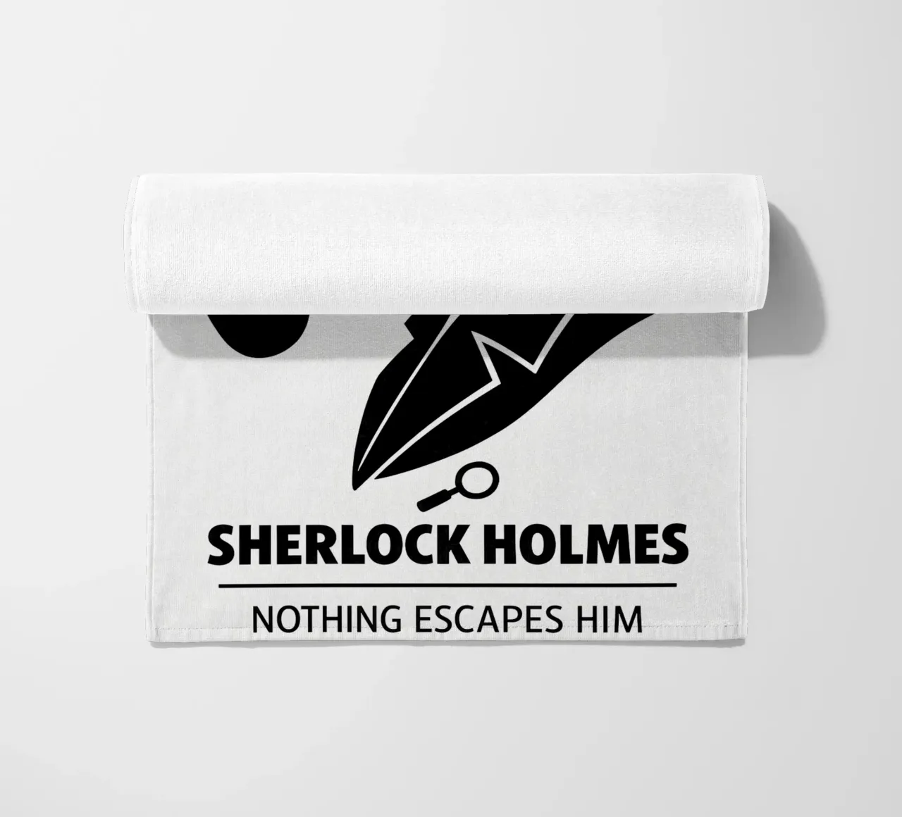 Sherlock Holmes Print telo mare da MoviesArt