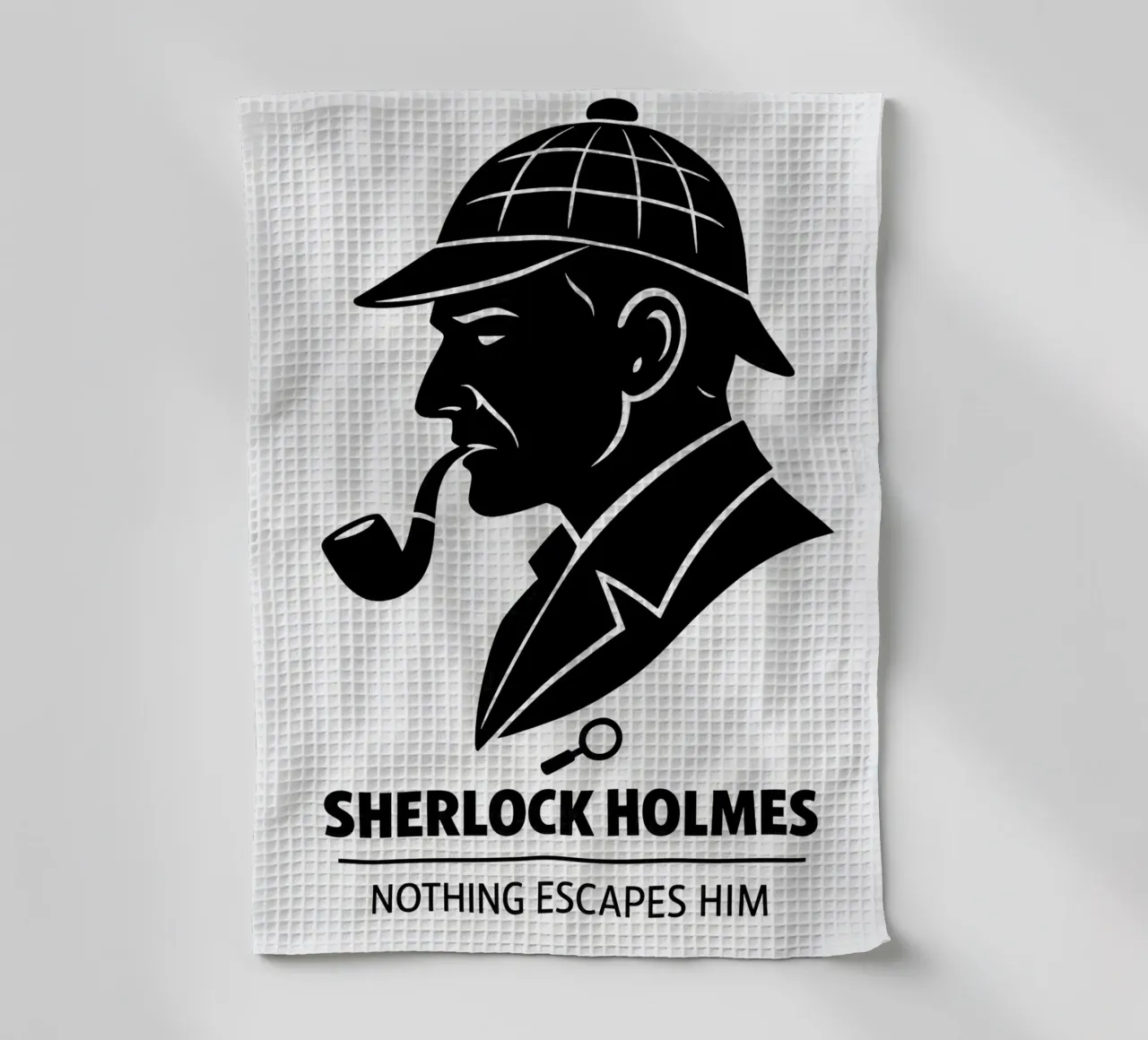 Sherlock Holmes Print canovaccio da cucina da MoviesArt