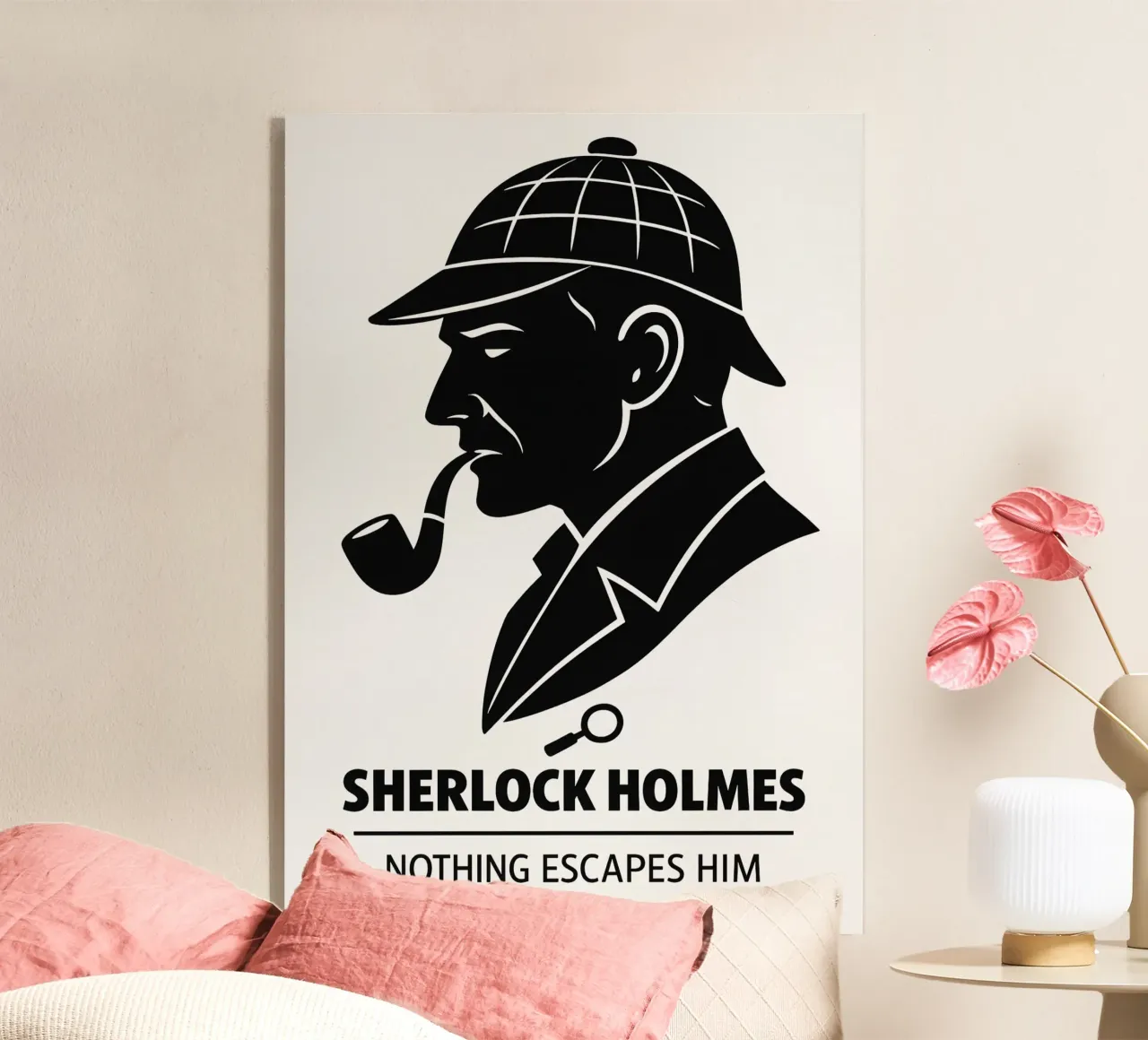 Sherlock Holmes Print plexiglass da MoviesArt