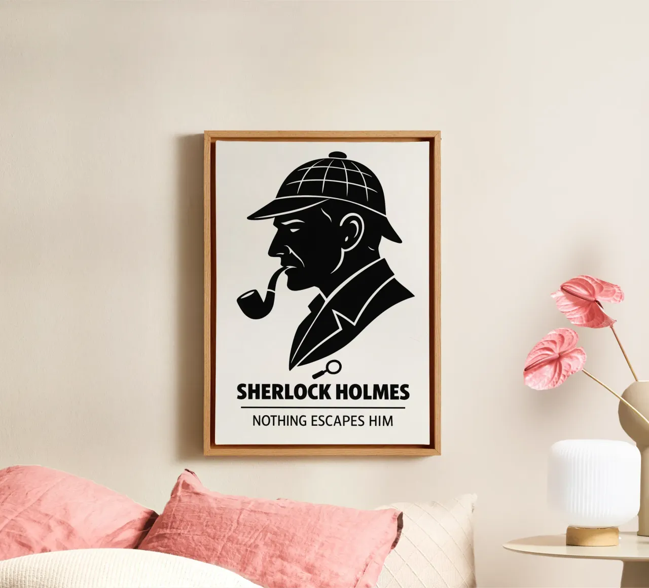 Sherlock Holmes Print tela da MoviesArt