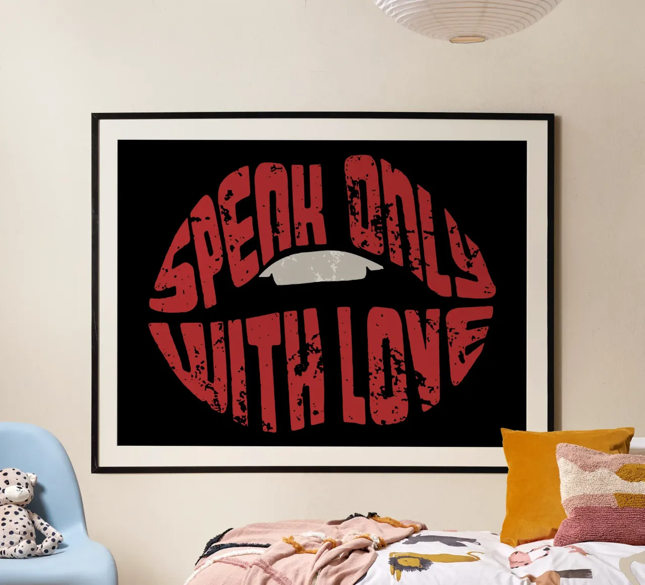 Parlare solo con amore carta hahnemühle da Gunawan Rb