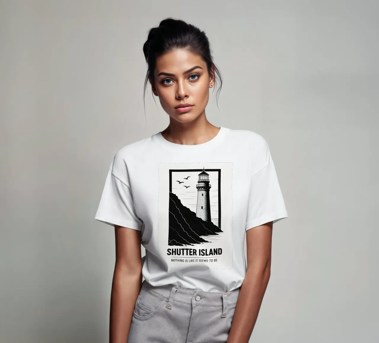 Shutter Island Print t-shirt da MoviesArt