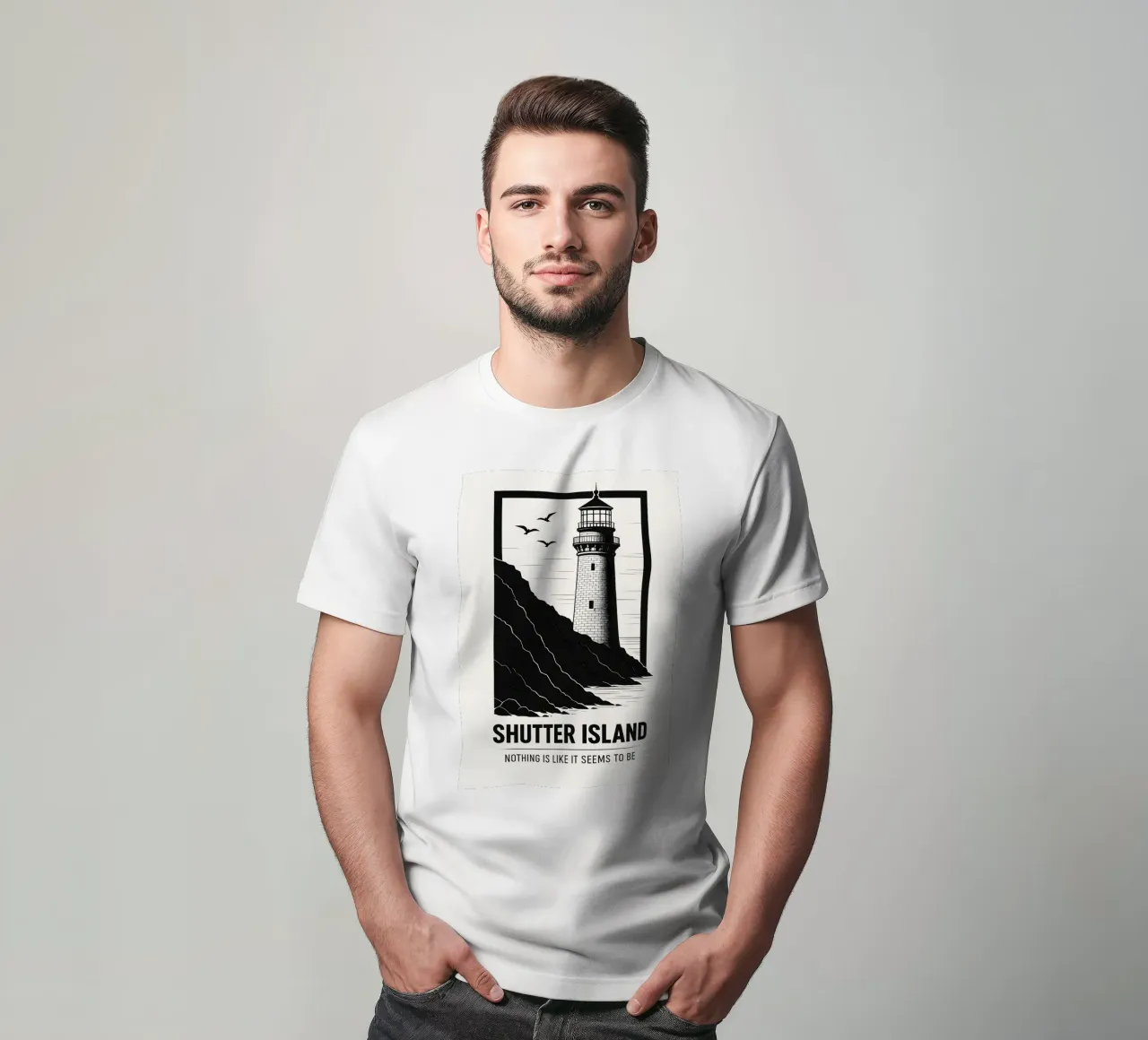 Shutter Island Print t-shirt da MoviesArt