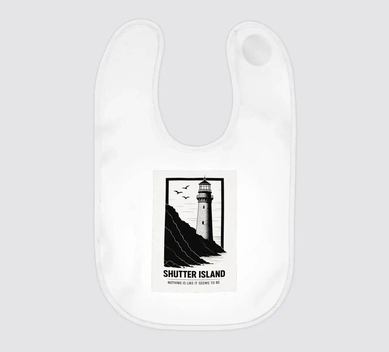 Shutter Island Print bavaglino da MoviesArt