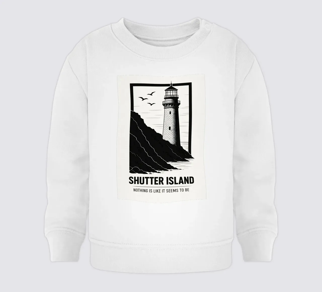 Shutter Island Print felpa neonato da MoviesArt