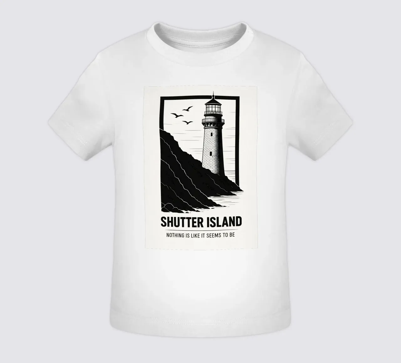 Shutter Island Print maglietta neonato da MoviesArt