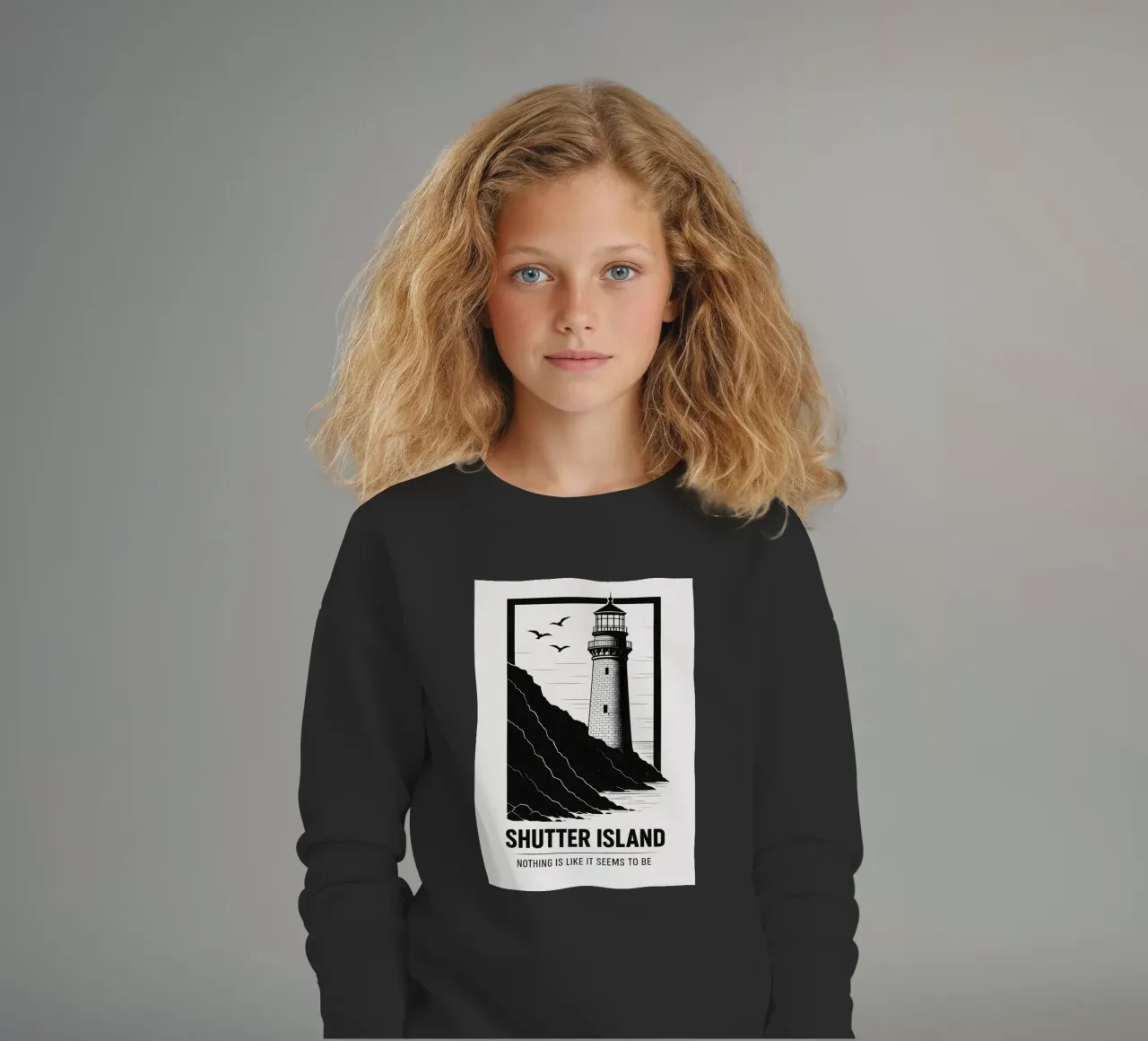 Shutter Island Print felpa bambino da MoviesArt