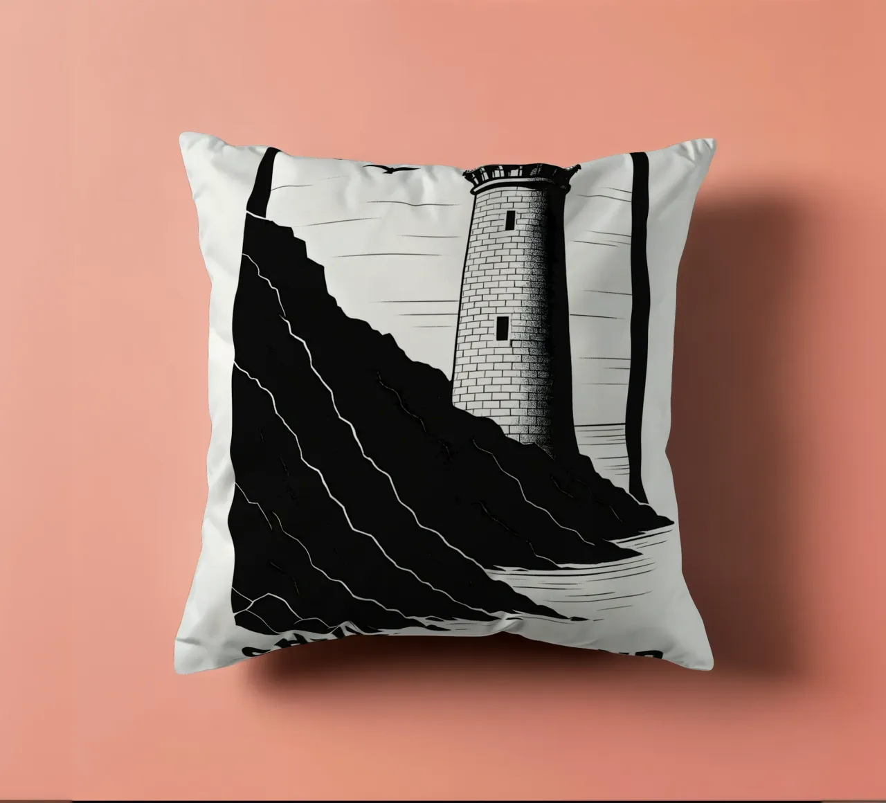 Shutter Island Print cuscino da MoviesArt