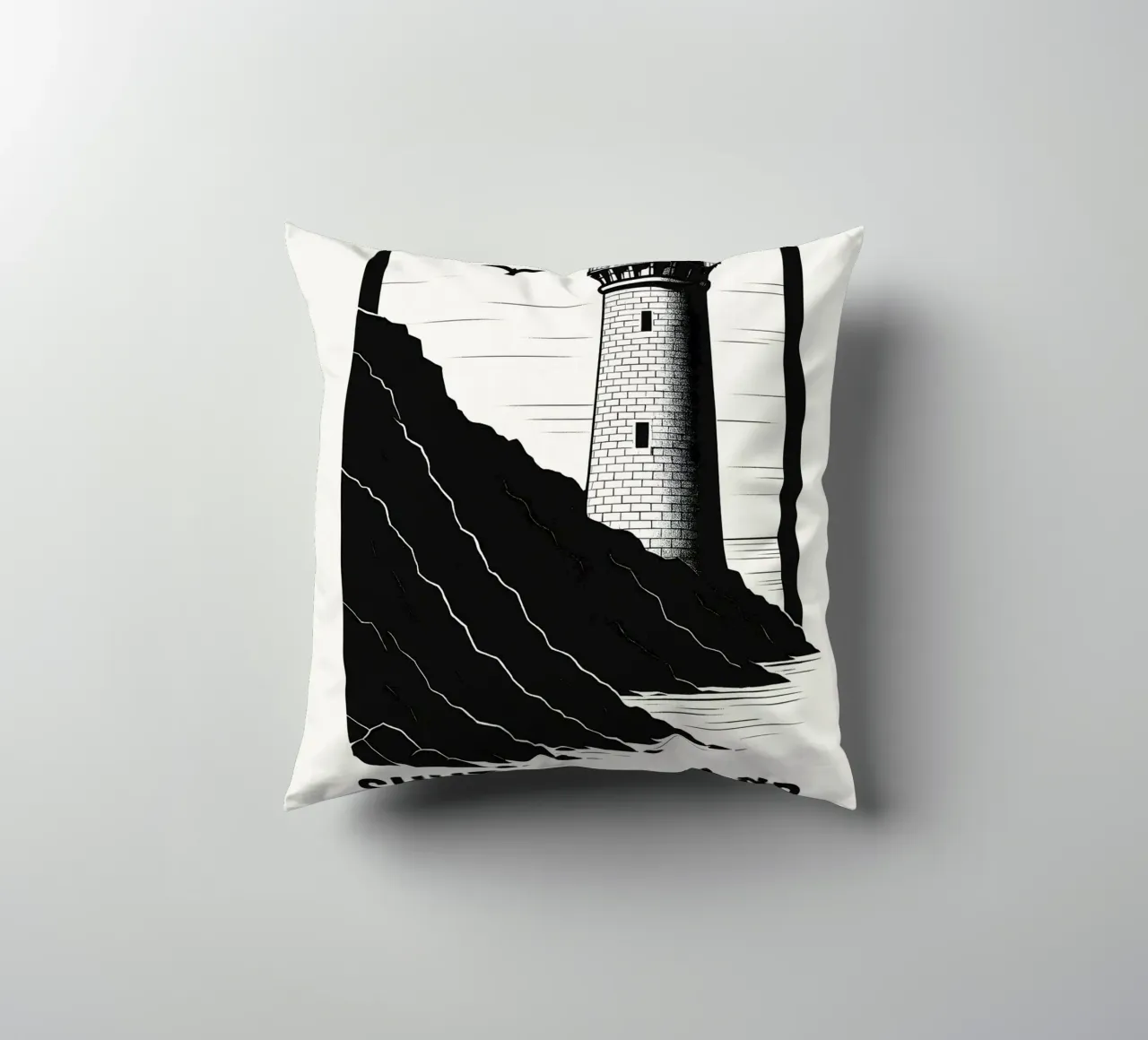 Shutter Island Print cuscino da MoviesArt
