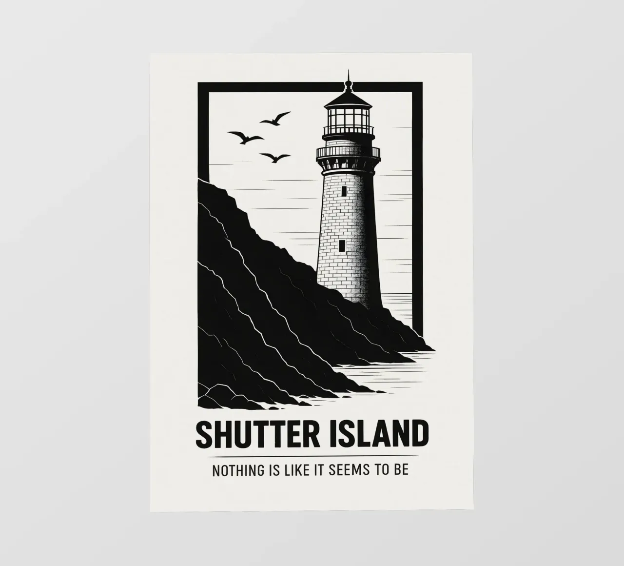 Shutter Island Print telo in pvc da MoviesArt
