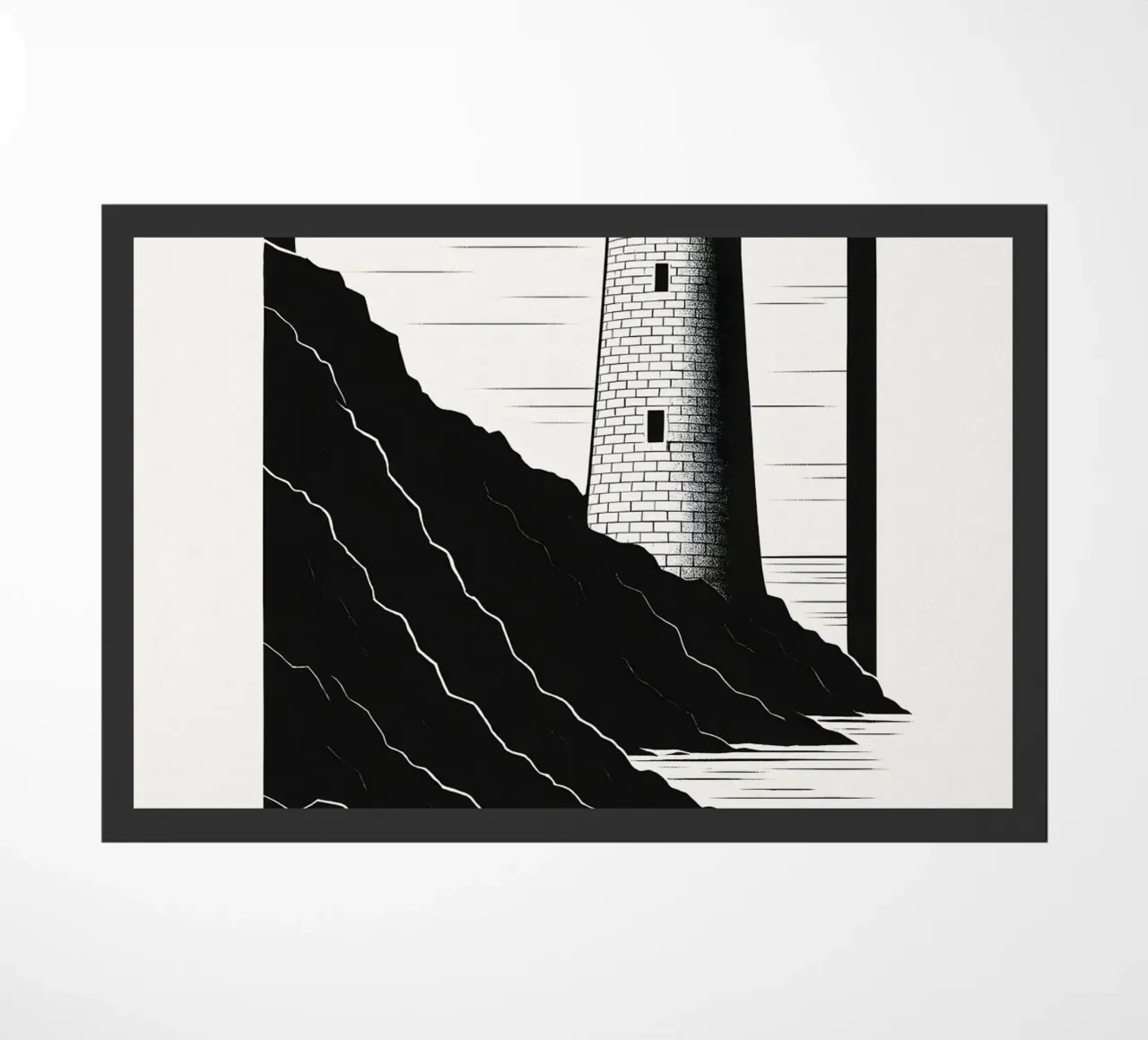 Shutter Island Print zerbino da MoviesArt