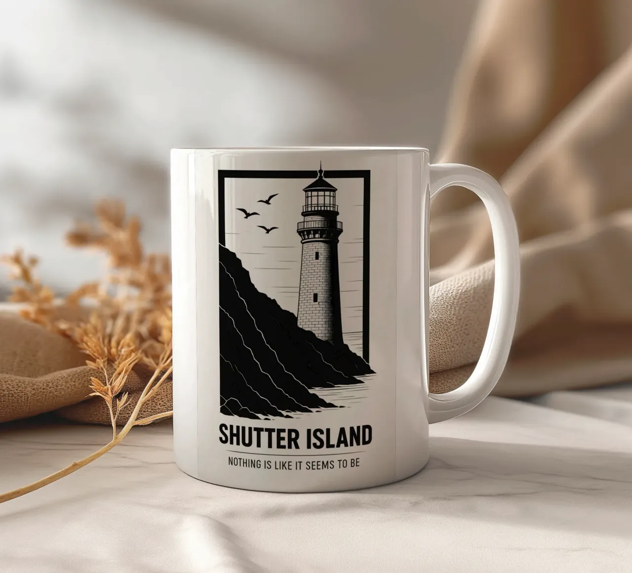 Shutter Island Print tazza in ceramica da MoviesArt