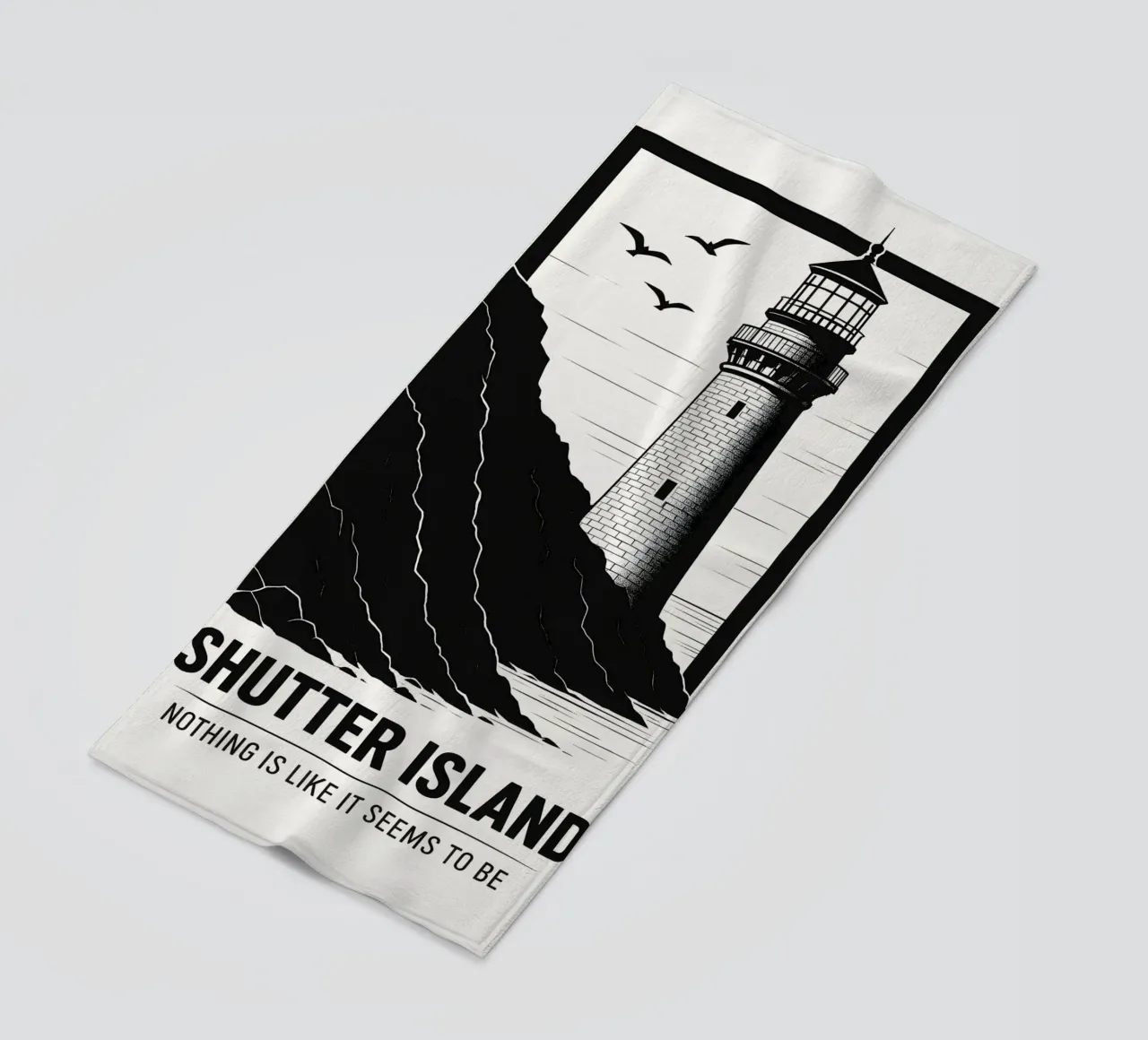 Shutter Island Print telo mare da MoviesArt