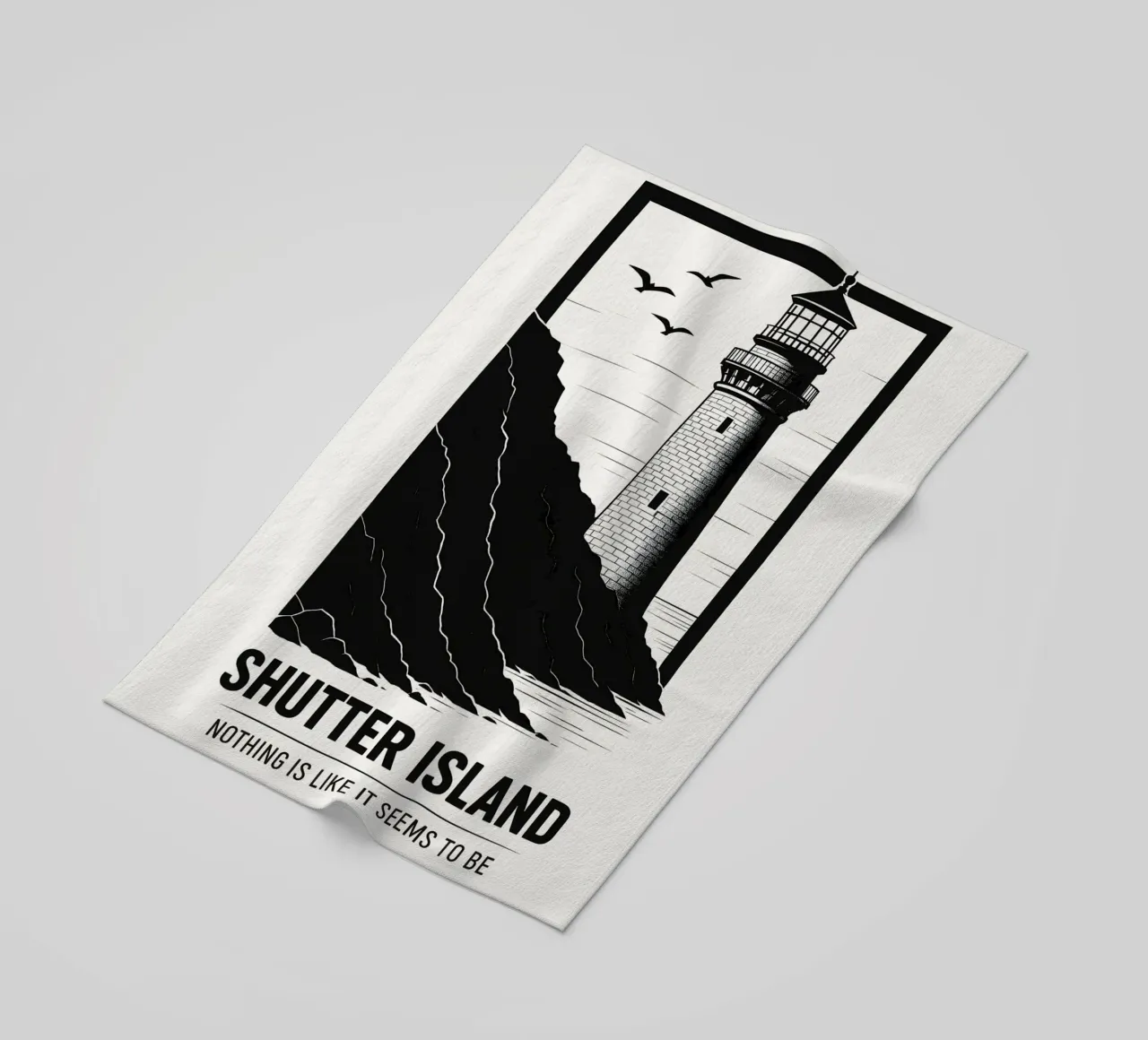 Shutter Island Print telo mare da MoviesArt