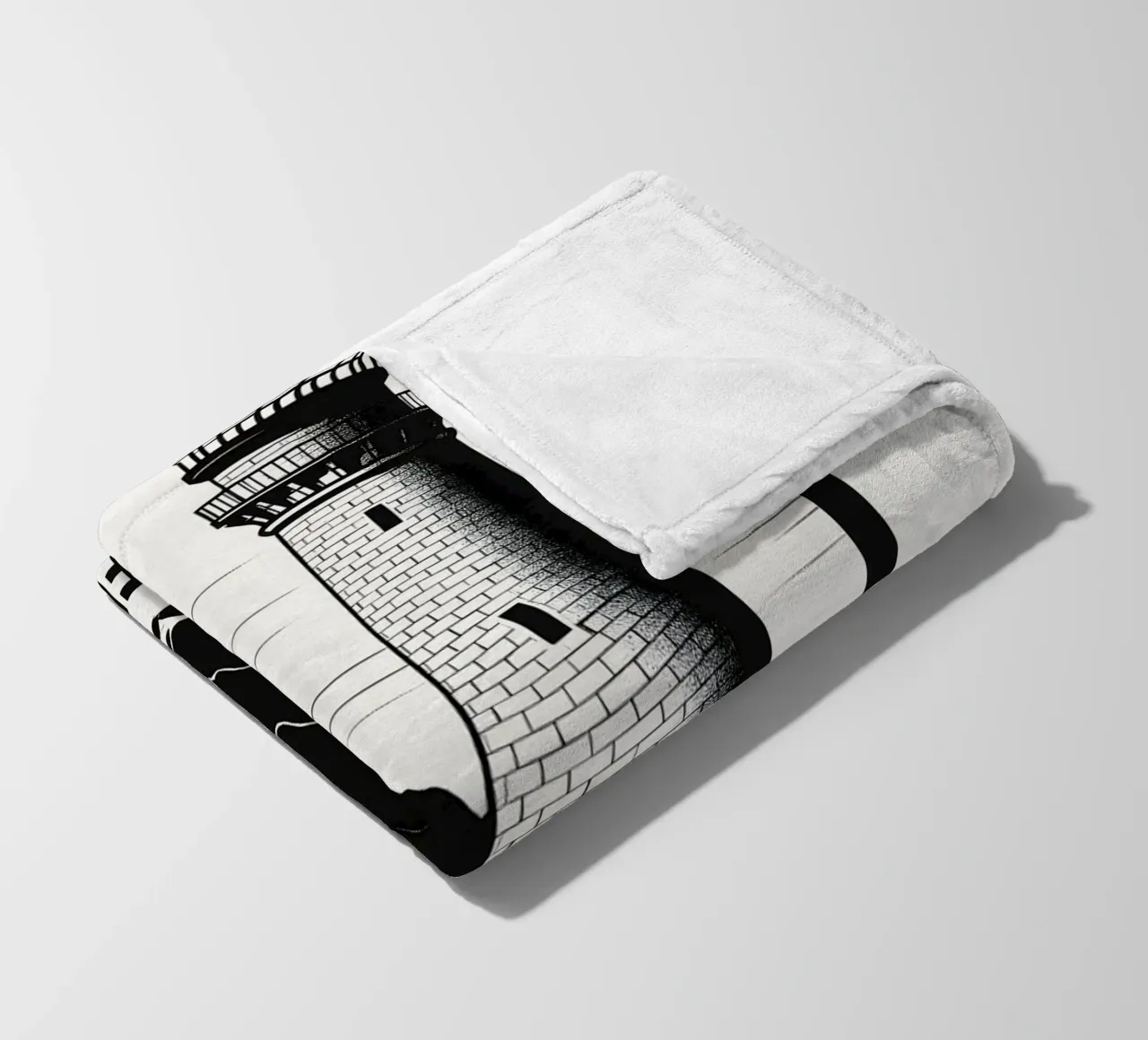 Shutter Island Print coperta in pile da MoviesArt