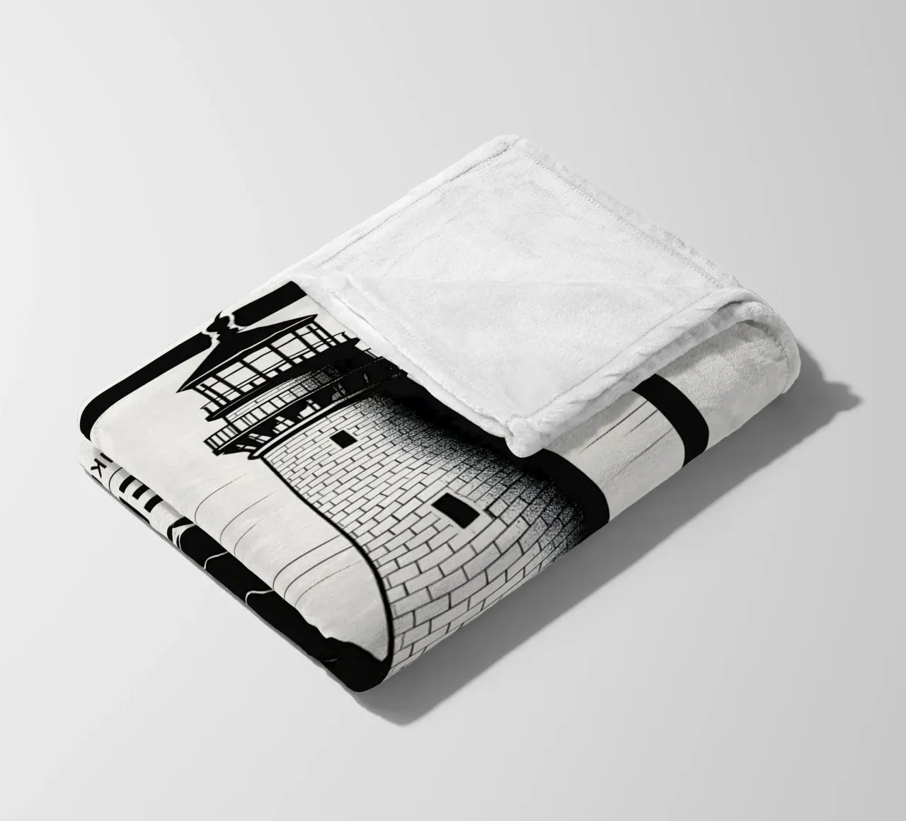 Shutter Island Print coperta in pile da MoviesArt