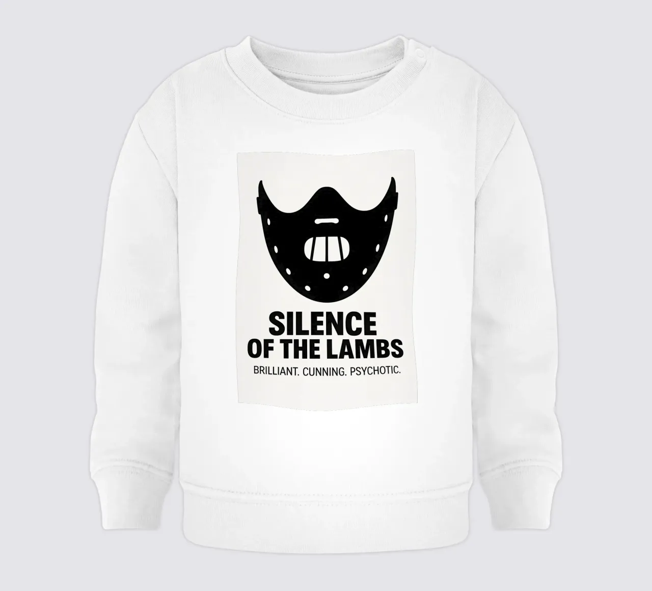 Silence Of The Lambs Print felpa neonato da MoviesArt