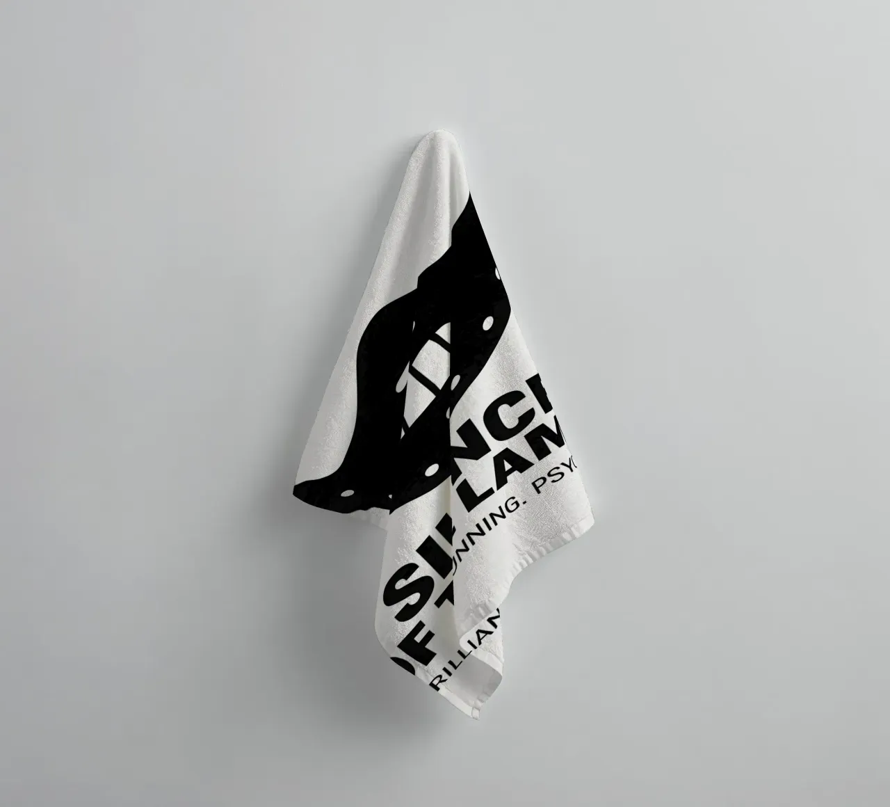 Silence Of The Lambs Print asciugamano da bagno da MoviesArt