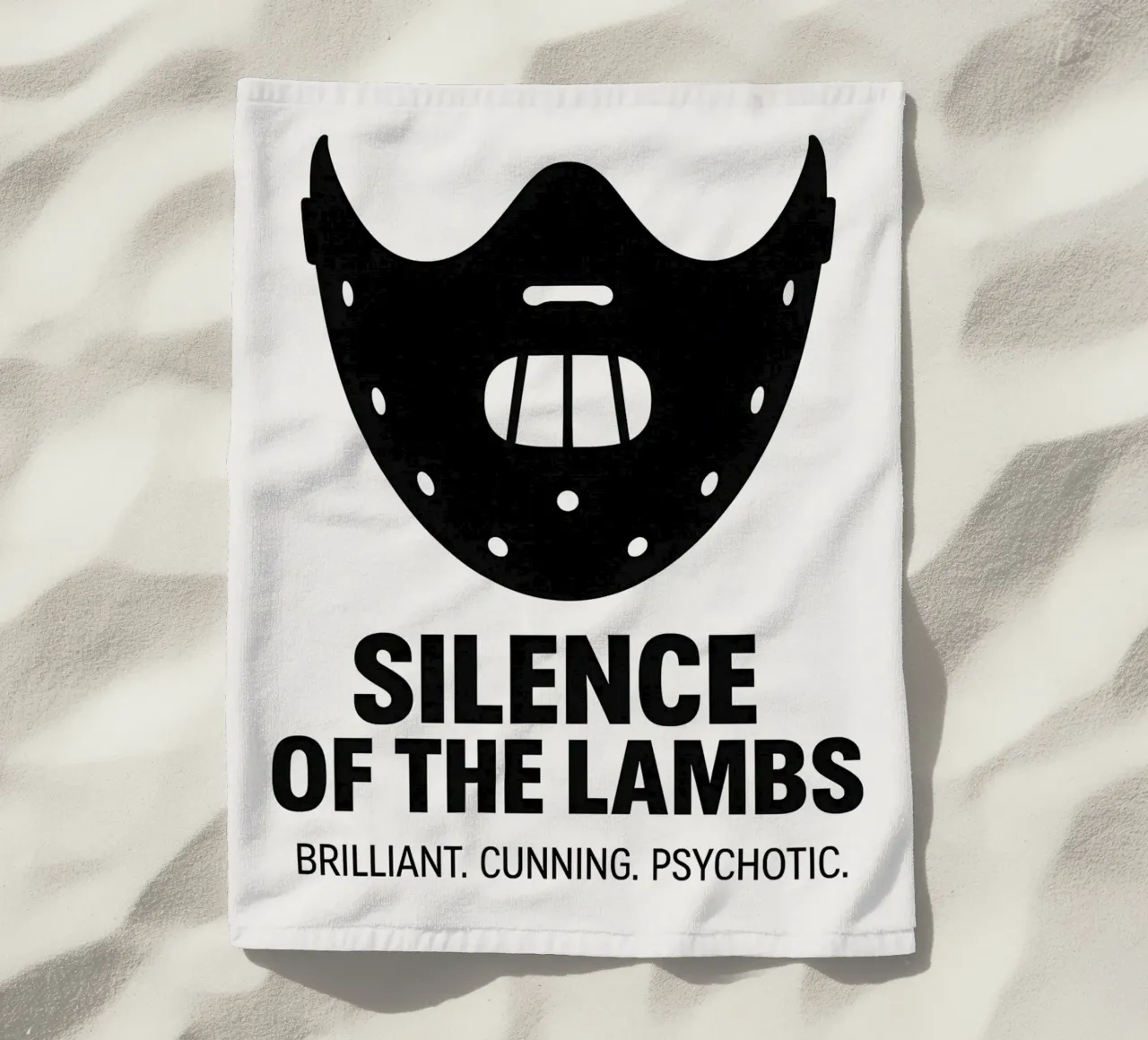 Silence Of The Lambs Print telo mare da MoviesArt