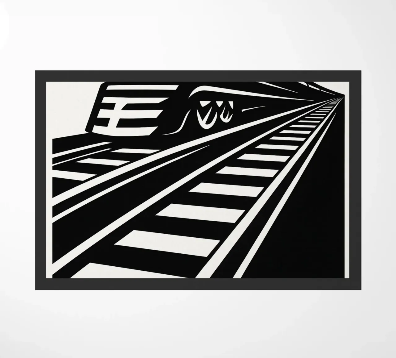 Silver Streak Print zerbino da MoviesArt