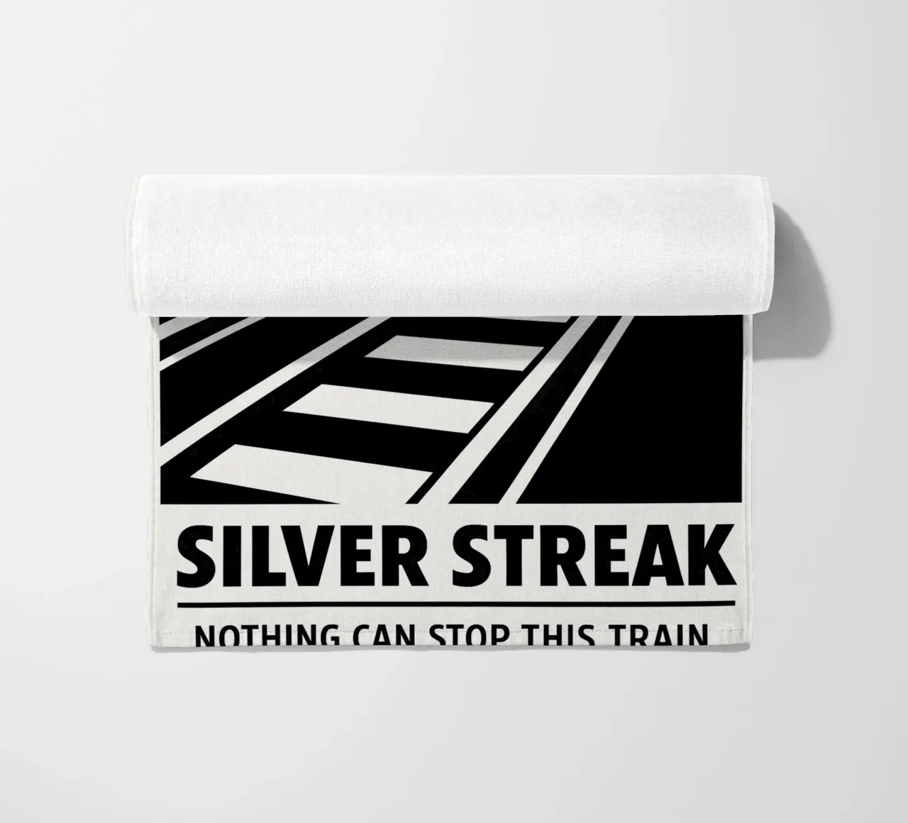 Silver Streak Print telo mare da MoviesArt