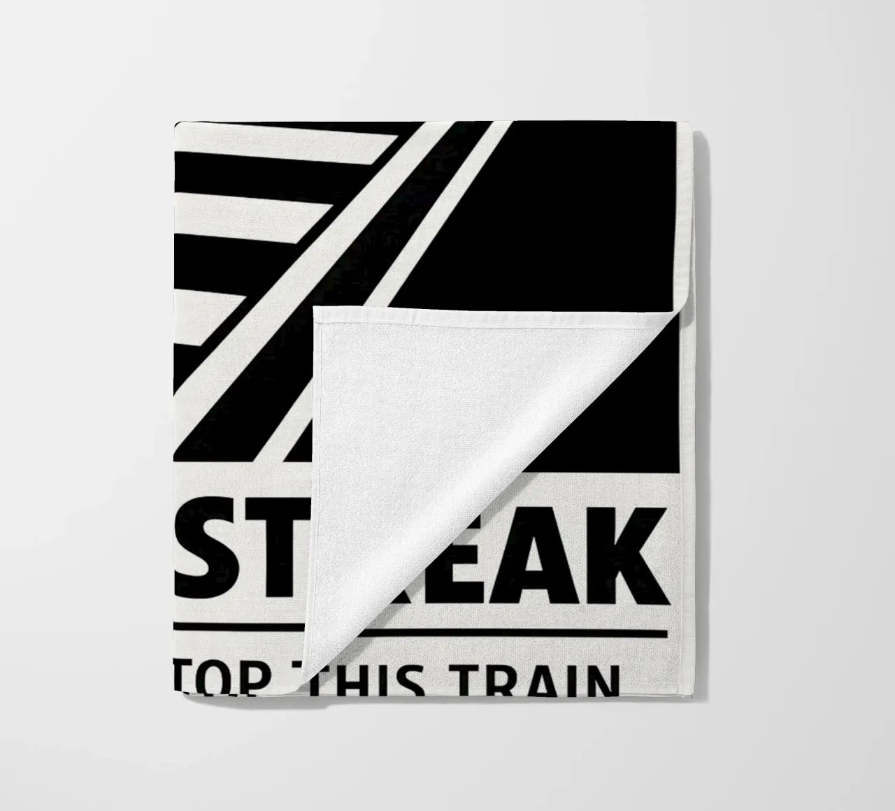 Silver Streak Print telo mare da MoviesArt