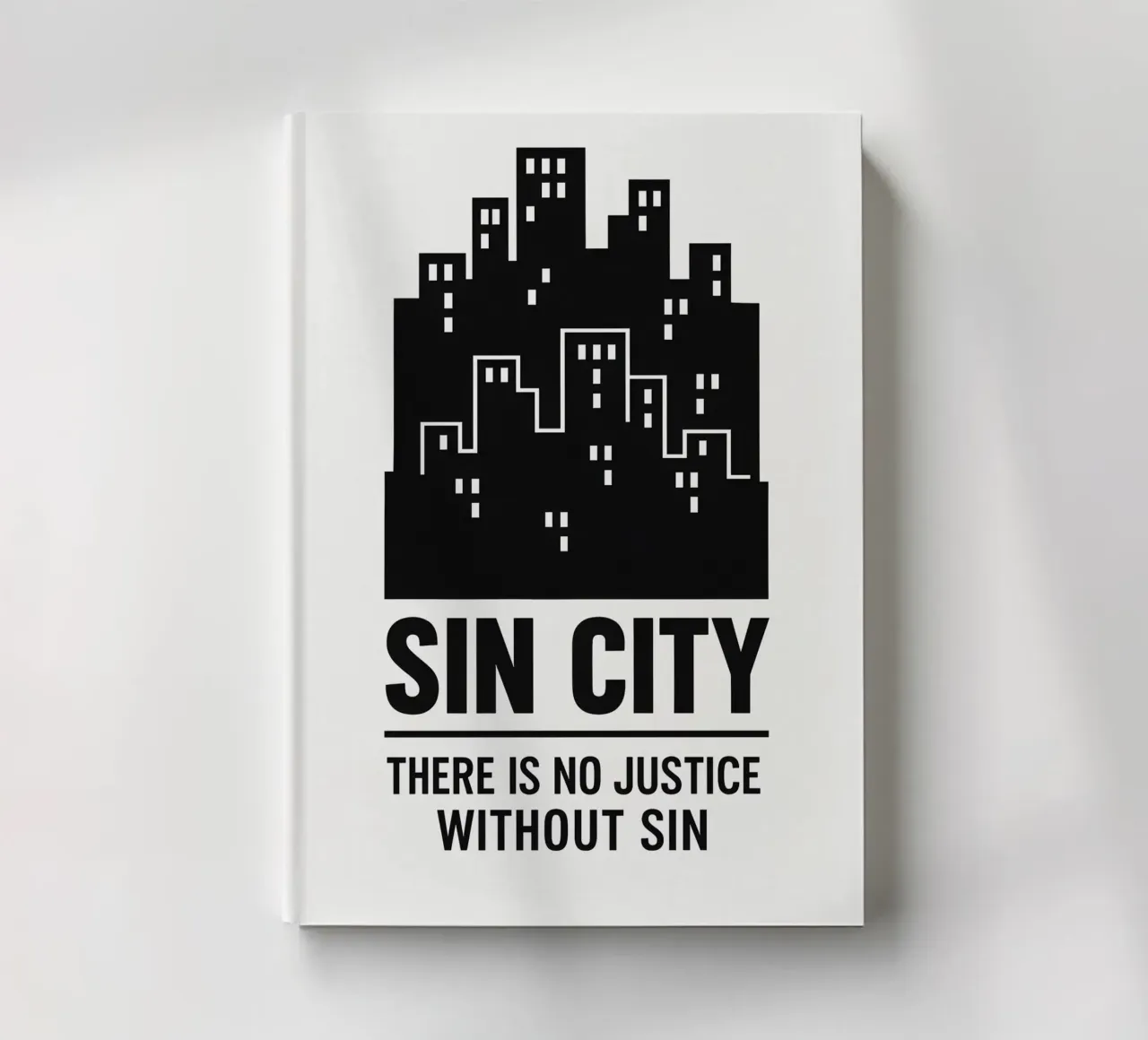 Sin City Print notebook by MoviesArt