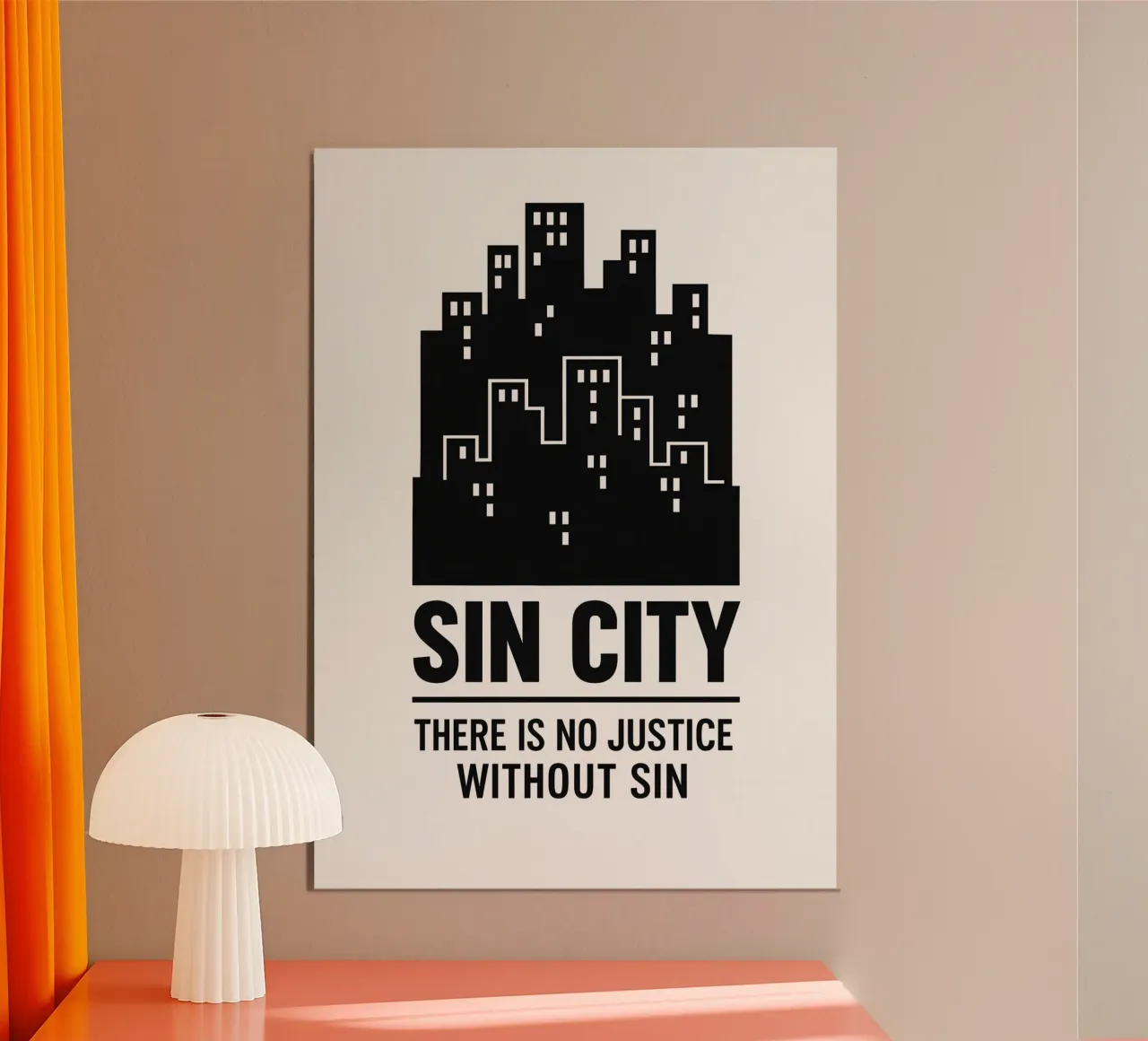 Sin City Print alluminio dibond da MoviesArt