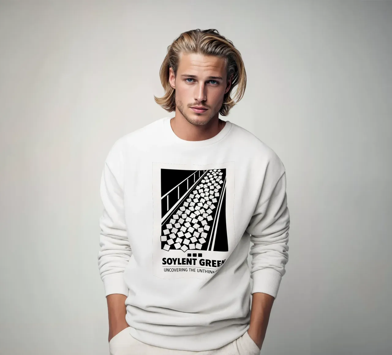 Soylent Green Print felpa da MoviesArt