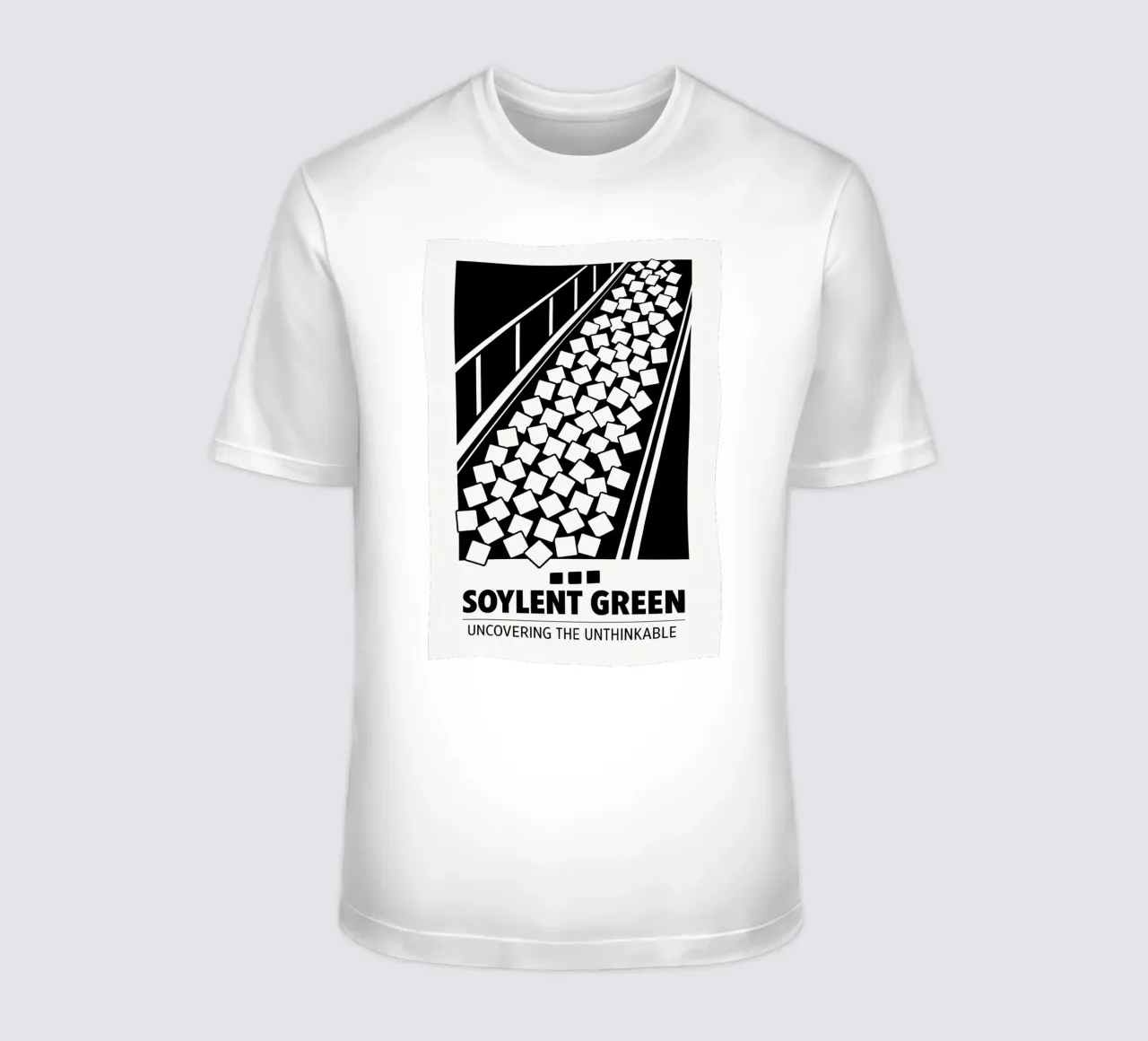 Soylent Green Print t-shirt da MoviesArt