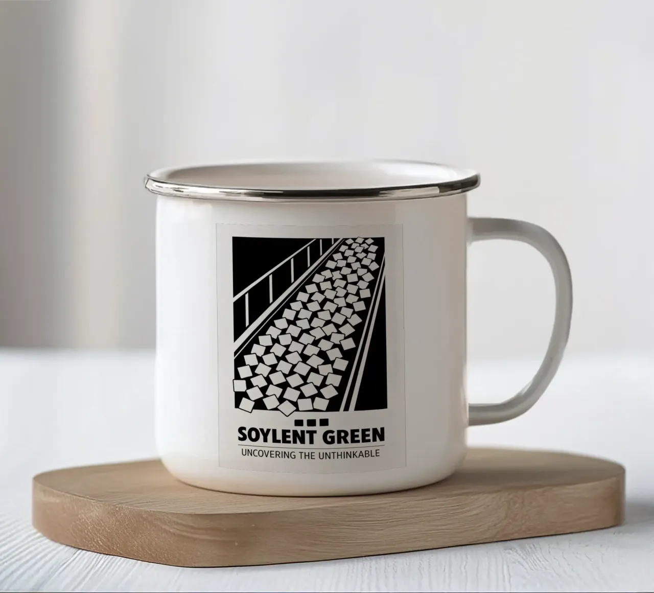Soylent Green Print tazza in smalto da MoviesArt