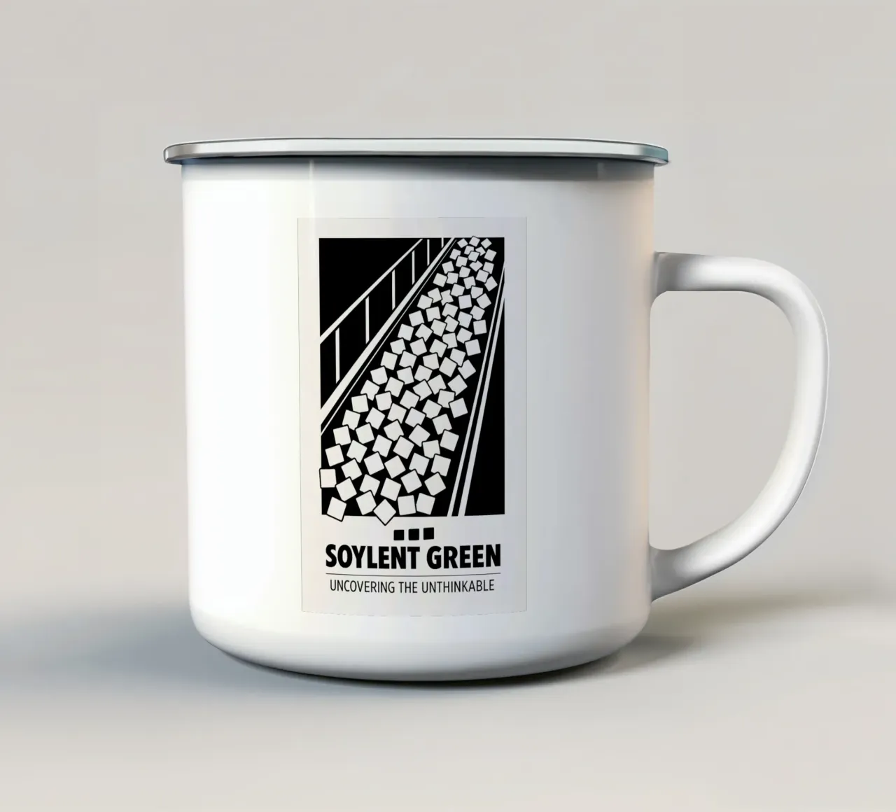 Soylent Green Print tazza in smalto da MoviesArt