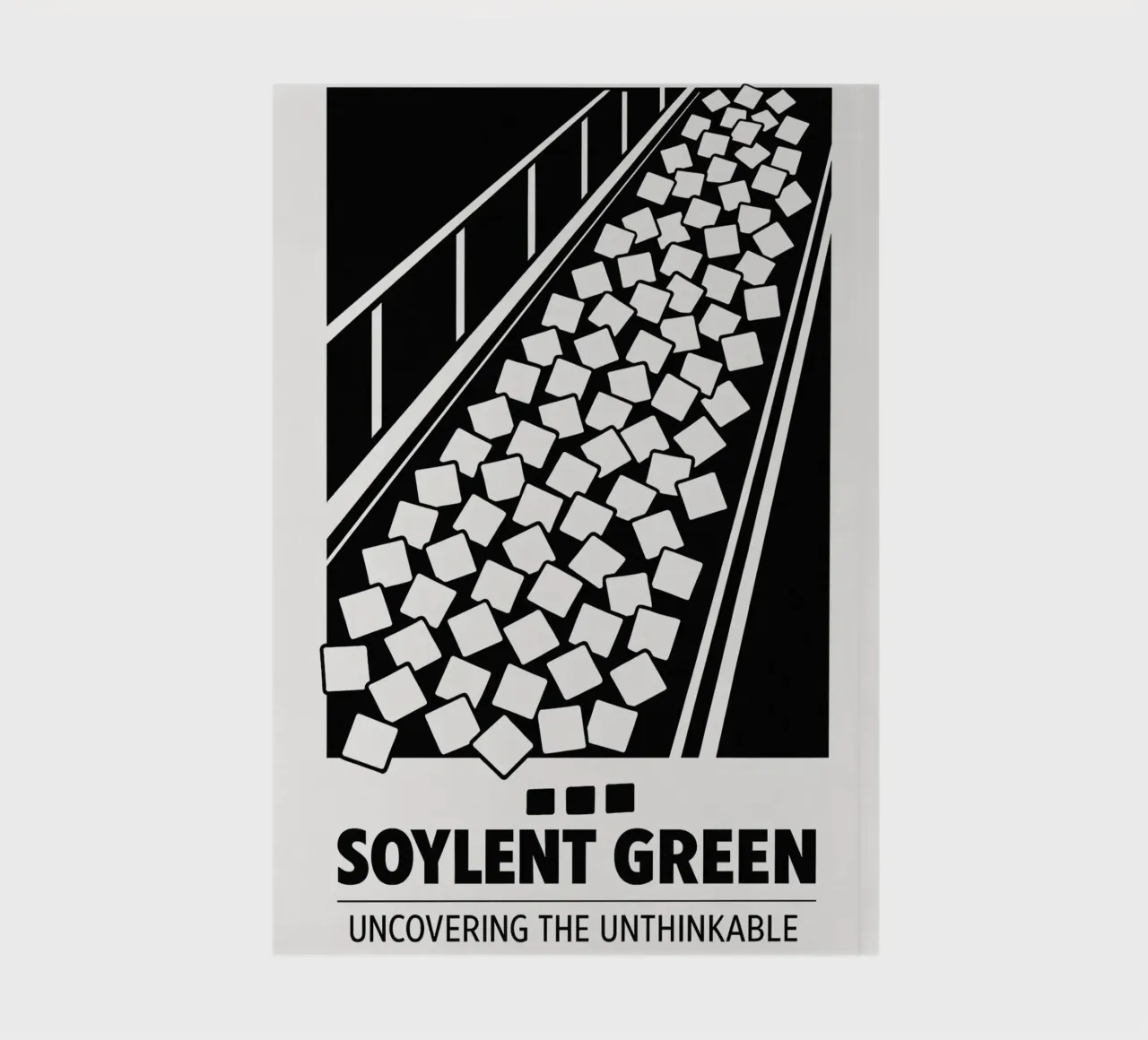 Soylent Green Print notebook by MoviesArt