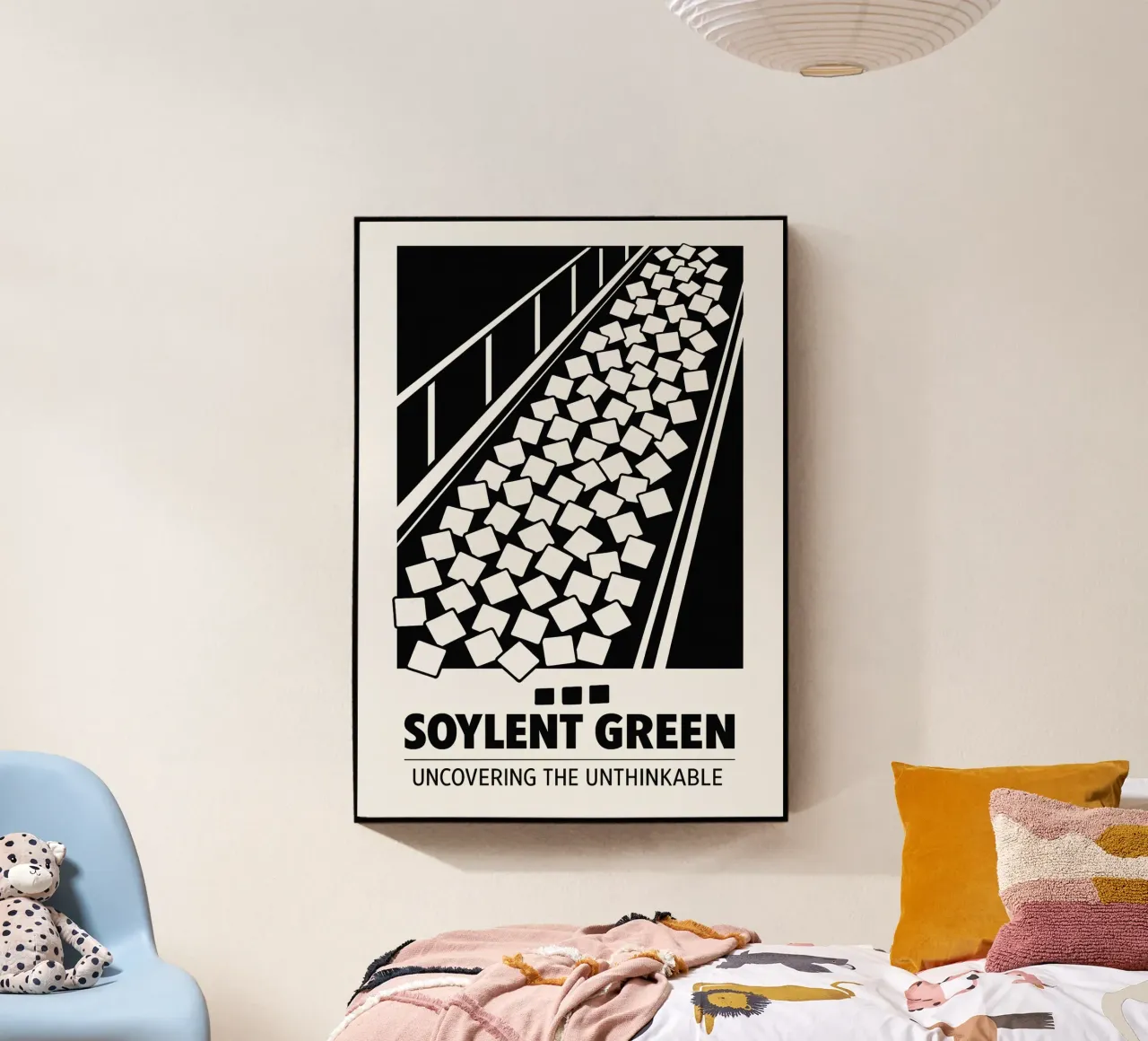 Soylent Green Print plexiglass da MoviesArt