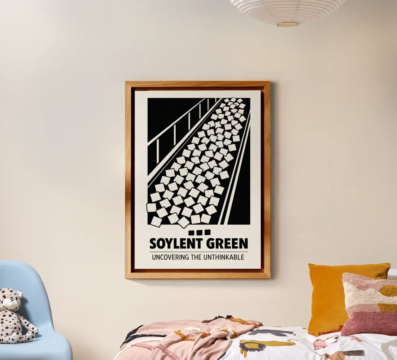 Soylent Green Print alluminio dibond da MoviesArt