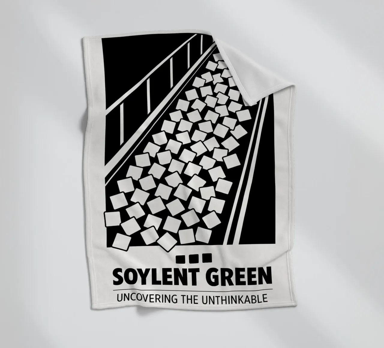 Soylent Green Print coperta in pile da MoviesArt