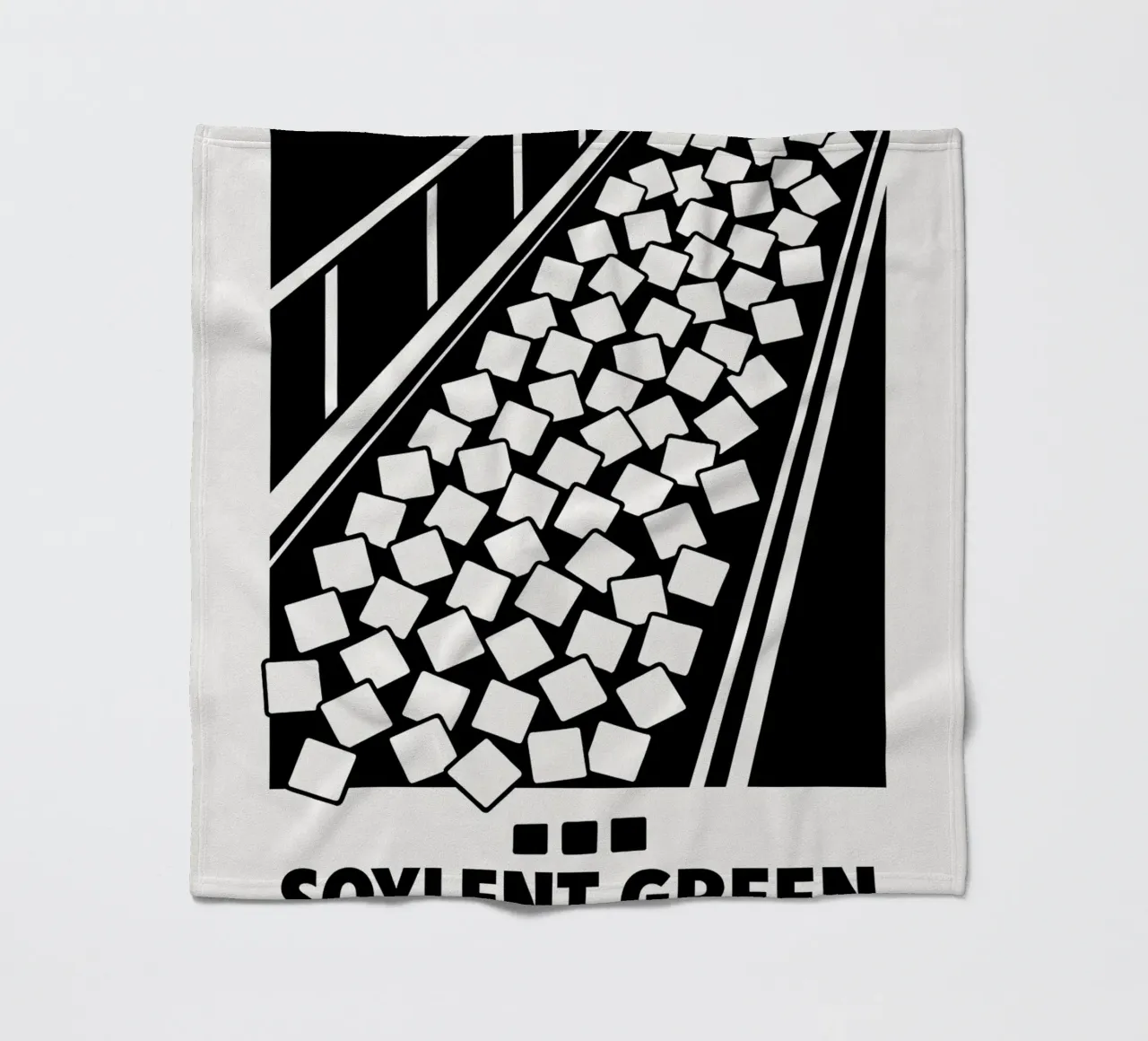 Soylent Green Print coperta in pile da MoviesArt
