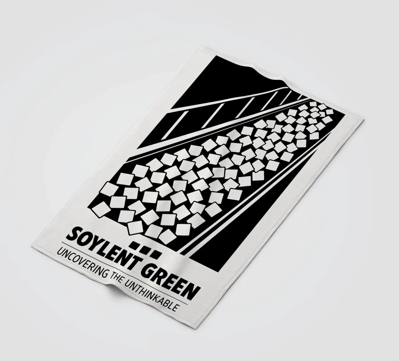 Soylent Green Print coperta in pile da MoviesArt