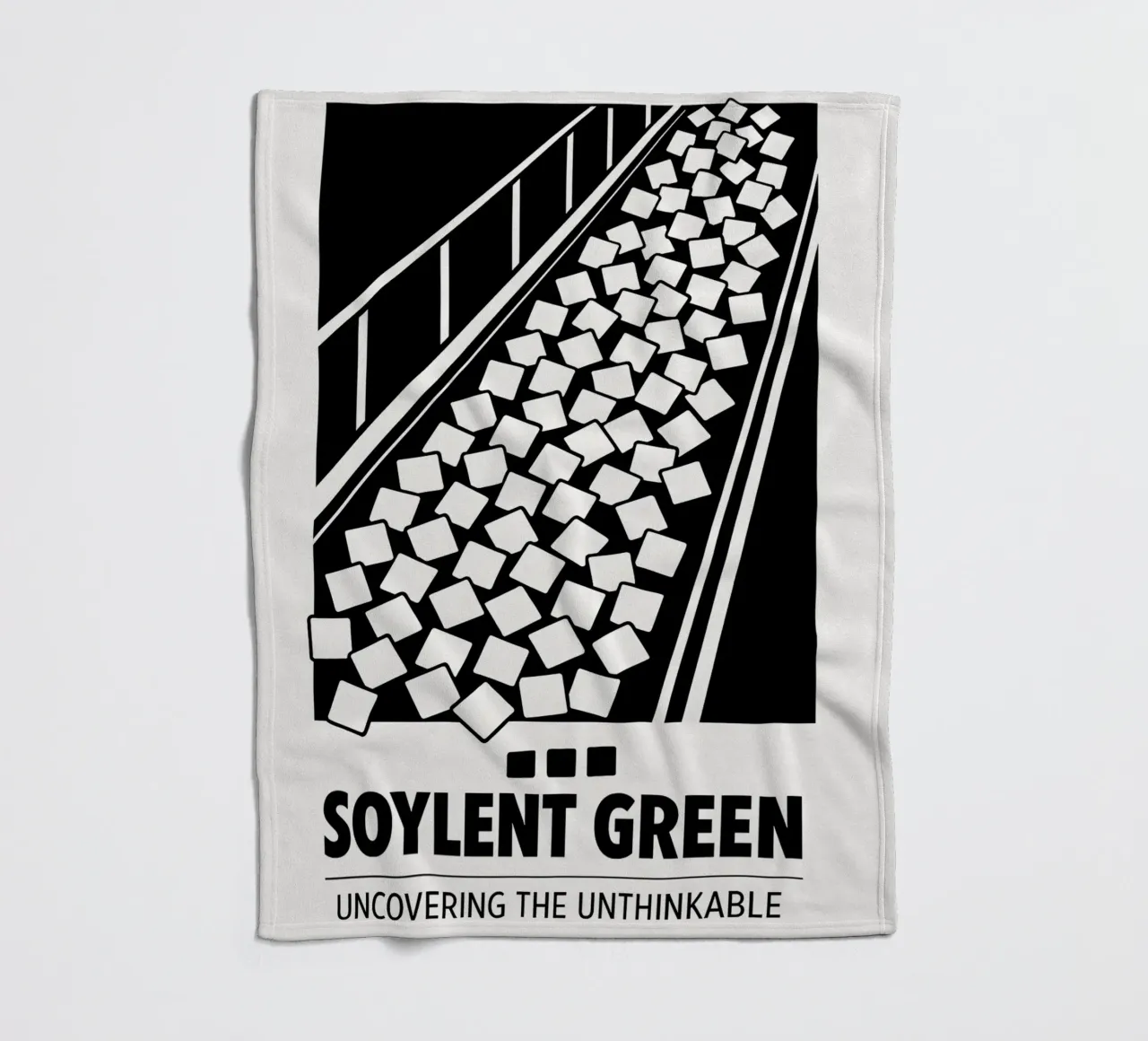 Soylent Green Print coperta in pile da MoviesArt