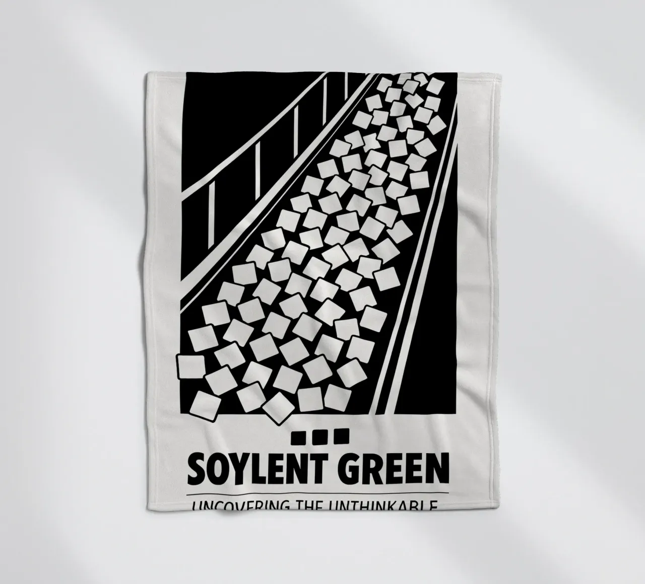 Soylent Green Print coperta in pile da MoviesArt