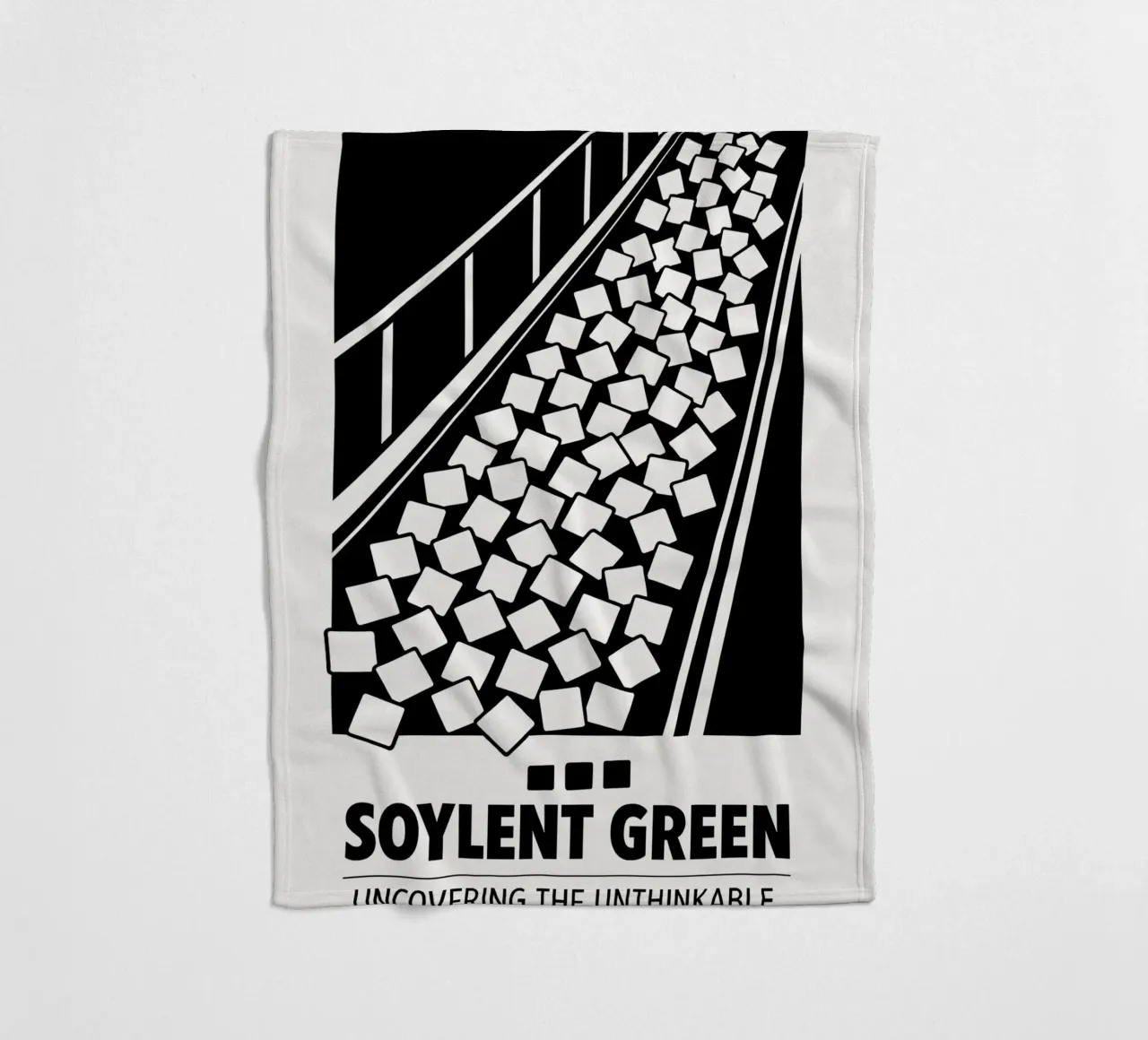 Soylent Green Print coperta in pile da MoviesArt