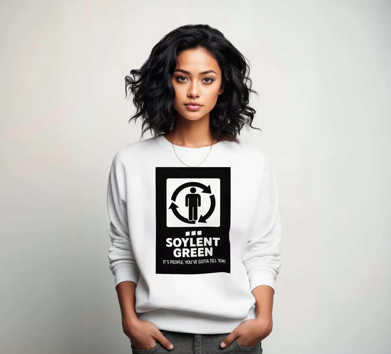 Soylent Green Print felpa da MoviesArt