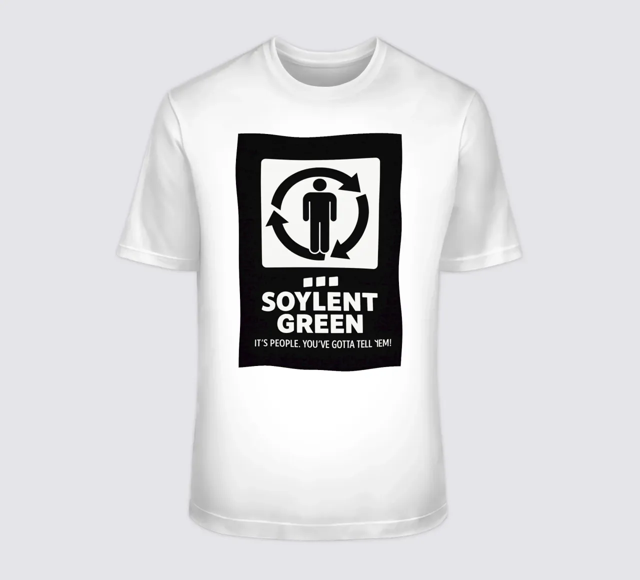 Soylent Green Print t-shirt da MoviesArt