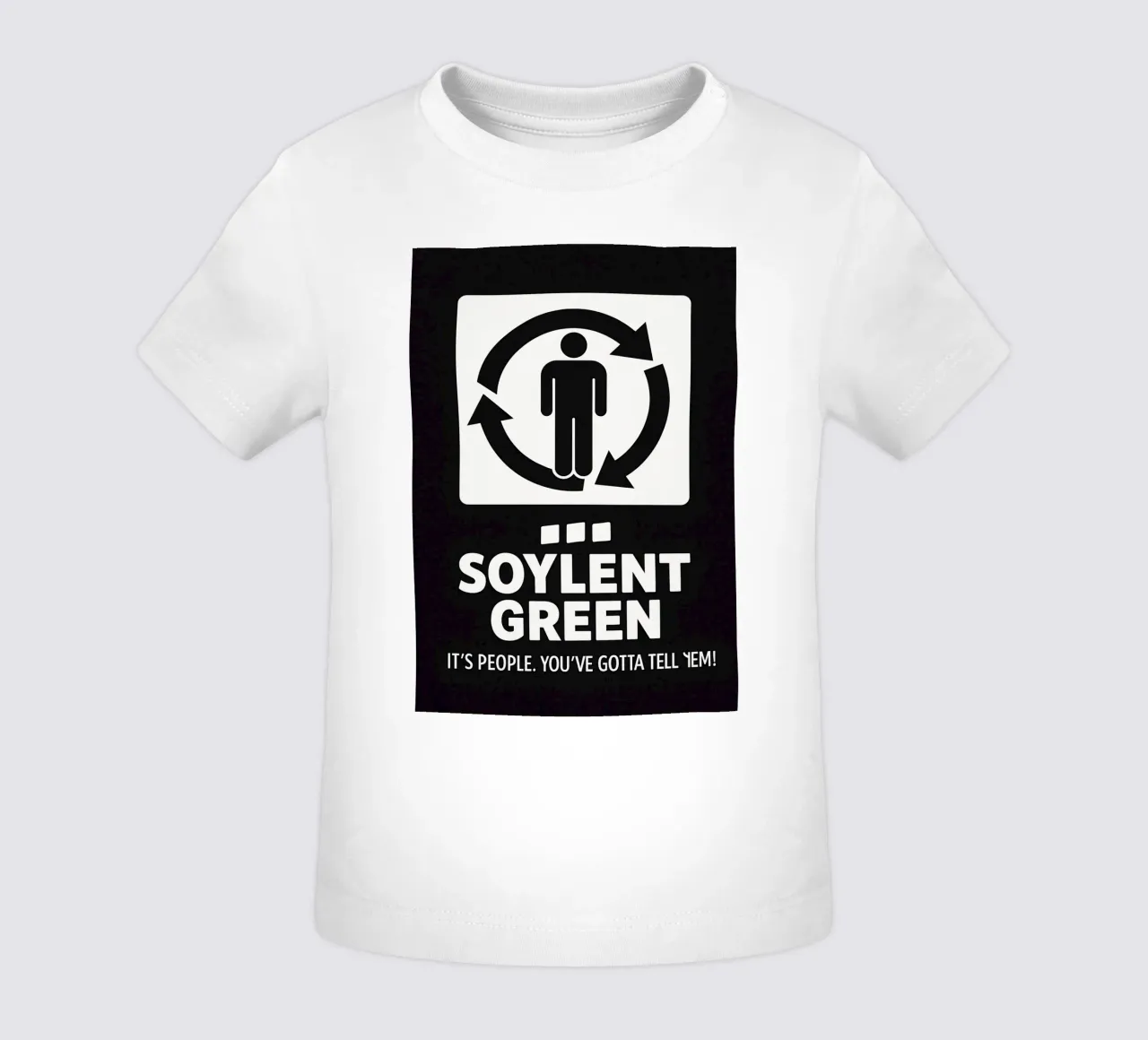 Soylent Green Print maglietta neonato da MoviesArt