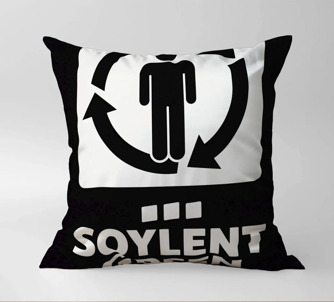 Soylent Green Print cuscino da MoviesArt