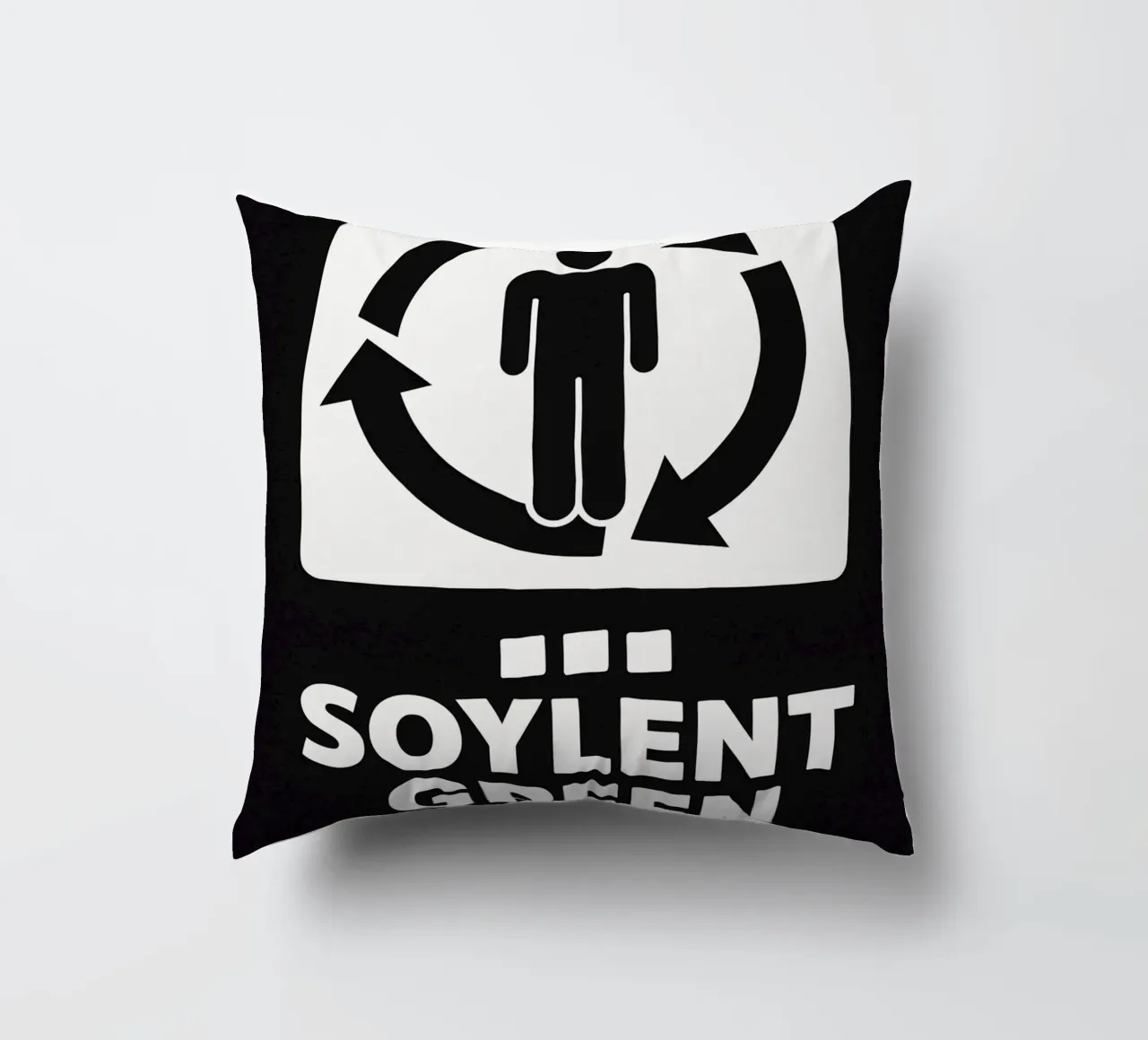 Soylent Green Print cuscino da MoviesArt